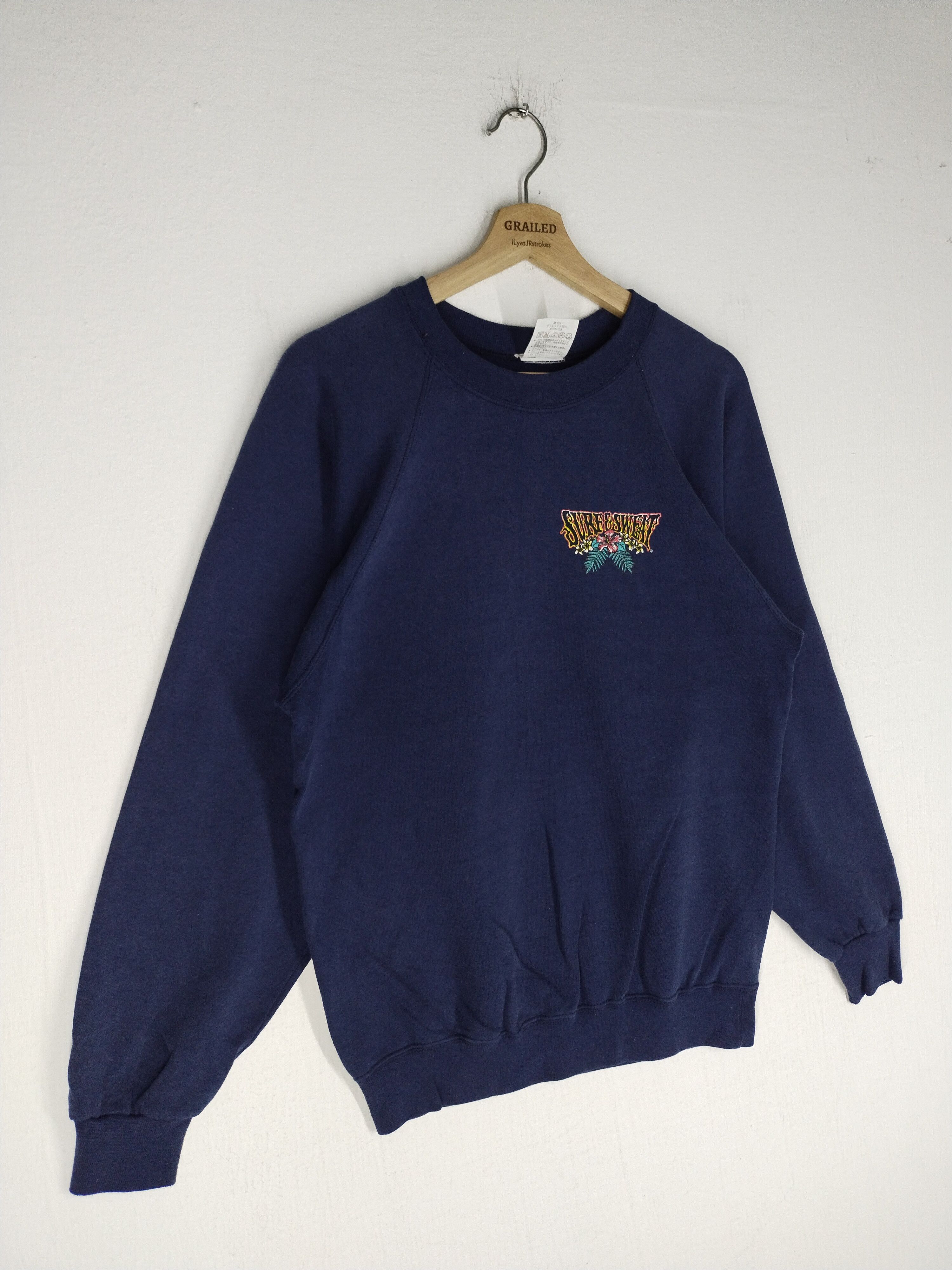 Sun Surf × Vintage 1994 Vtg 90's Surf and Sweat The Sport of Rings Sweatshirt Size US M / EU 48-50 / 2 - 7 Thumbnail