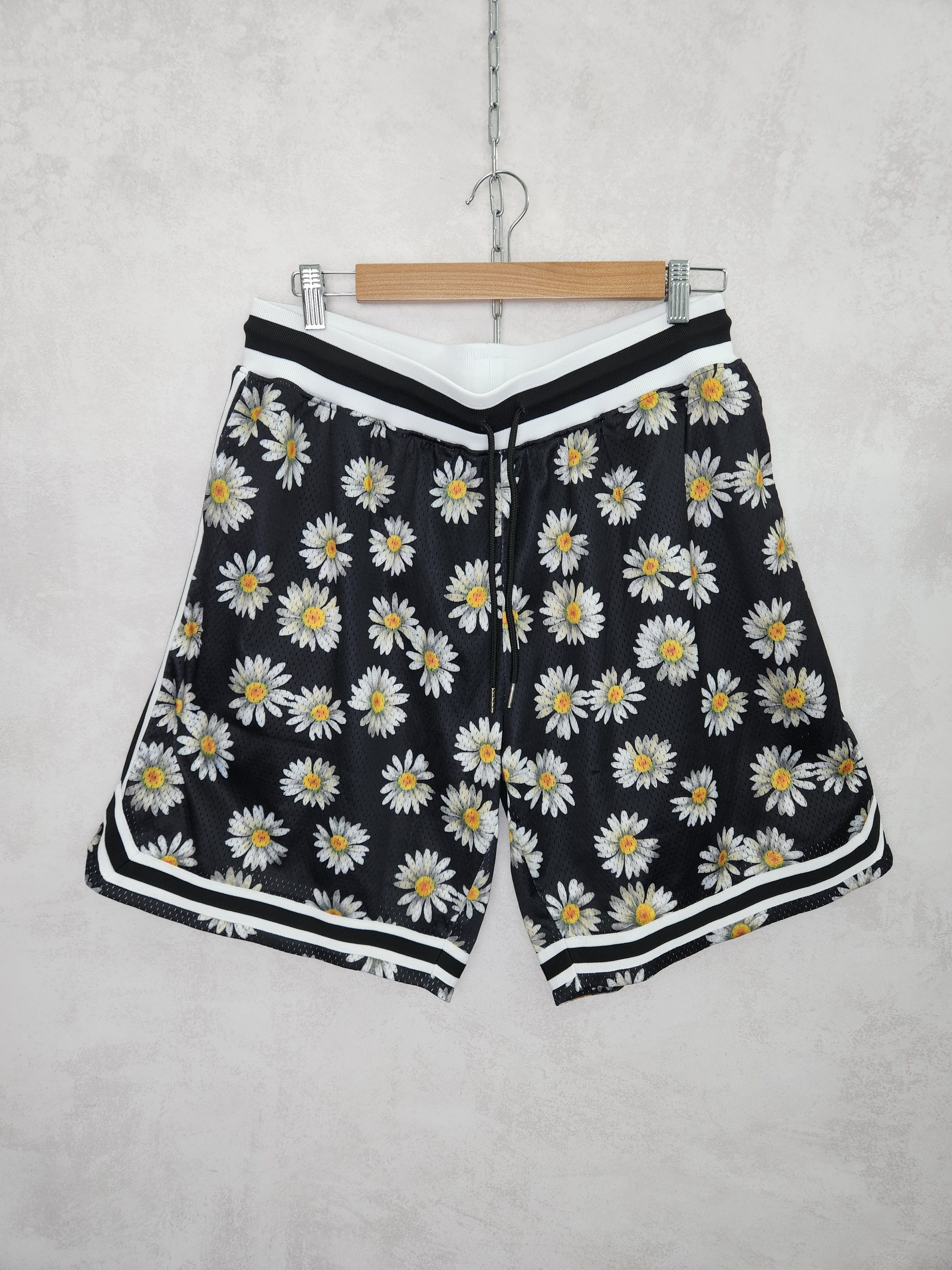 John Elliott John Elliot floral print mesh drawstring shorts size 3 Size US 34 / EU 50 - 1 Thumbnail
