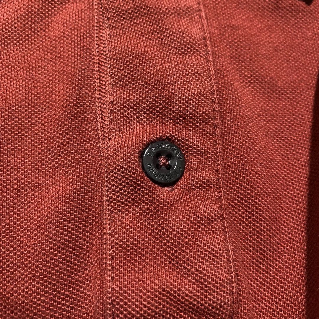 C.P. Company CP company regular fit patch logo red LS polo shirt Size US L / EU 52-54 / 3 - 4 Thumbnail