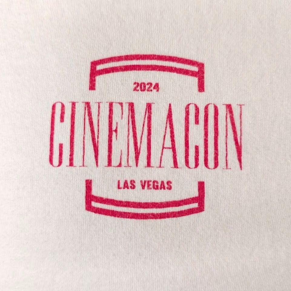 Vintage PF 2024 CinemaCon T Shirt Mens Size Medium White Film Movies Las Vegas Caesars Size US M / EU 48-50 / 2 - 3 Thumbnail