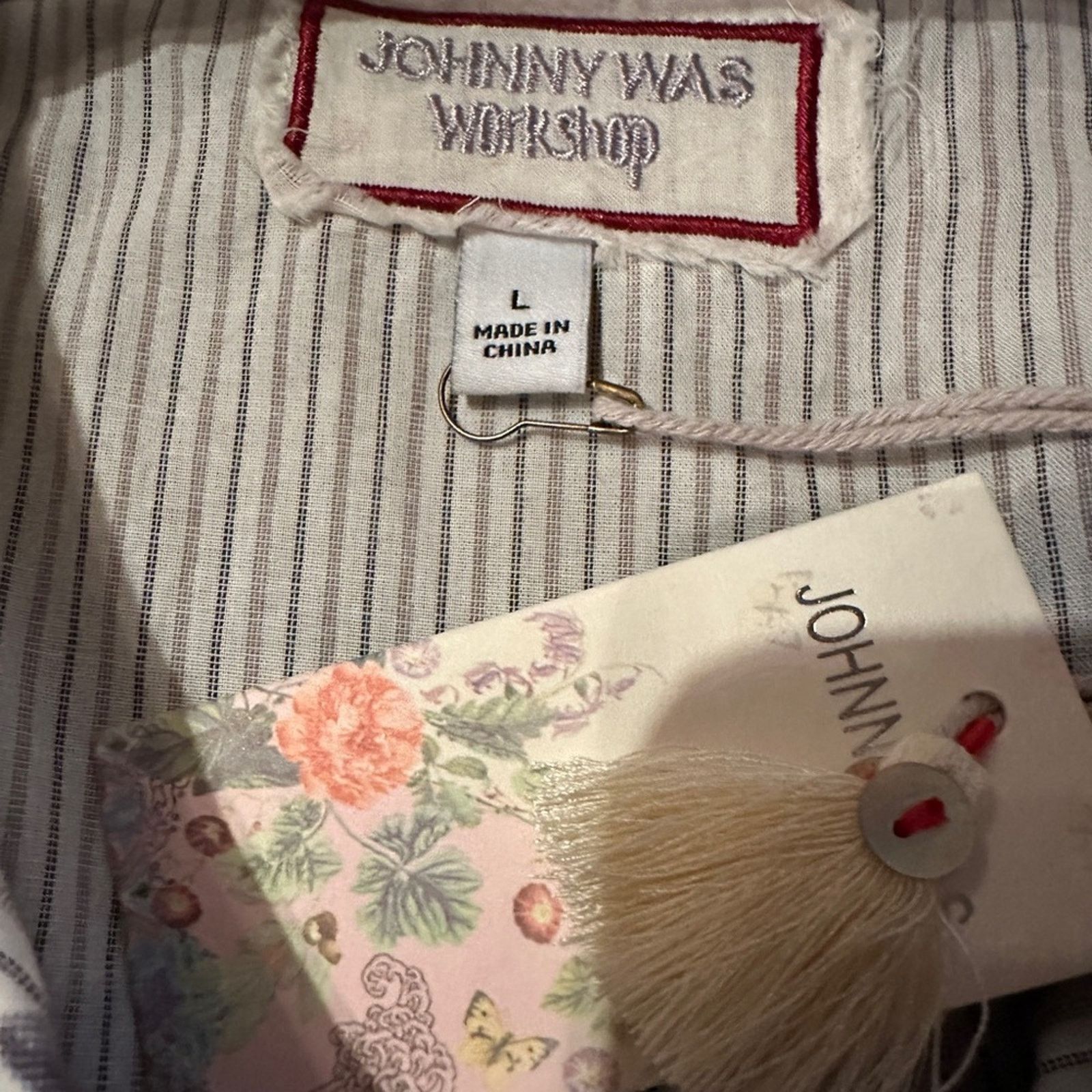 Johnny Was Johnny Was Delaney Easy Tiered Floral Shirt Dress Sz L NEW Size L / US 10 / IT 46 - 8 Thumbnail