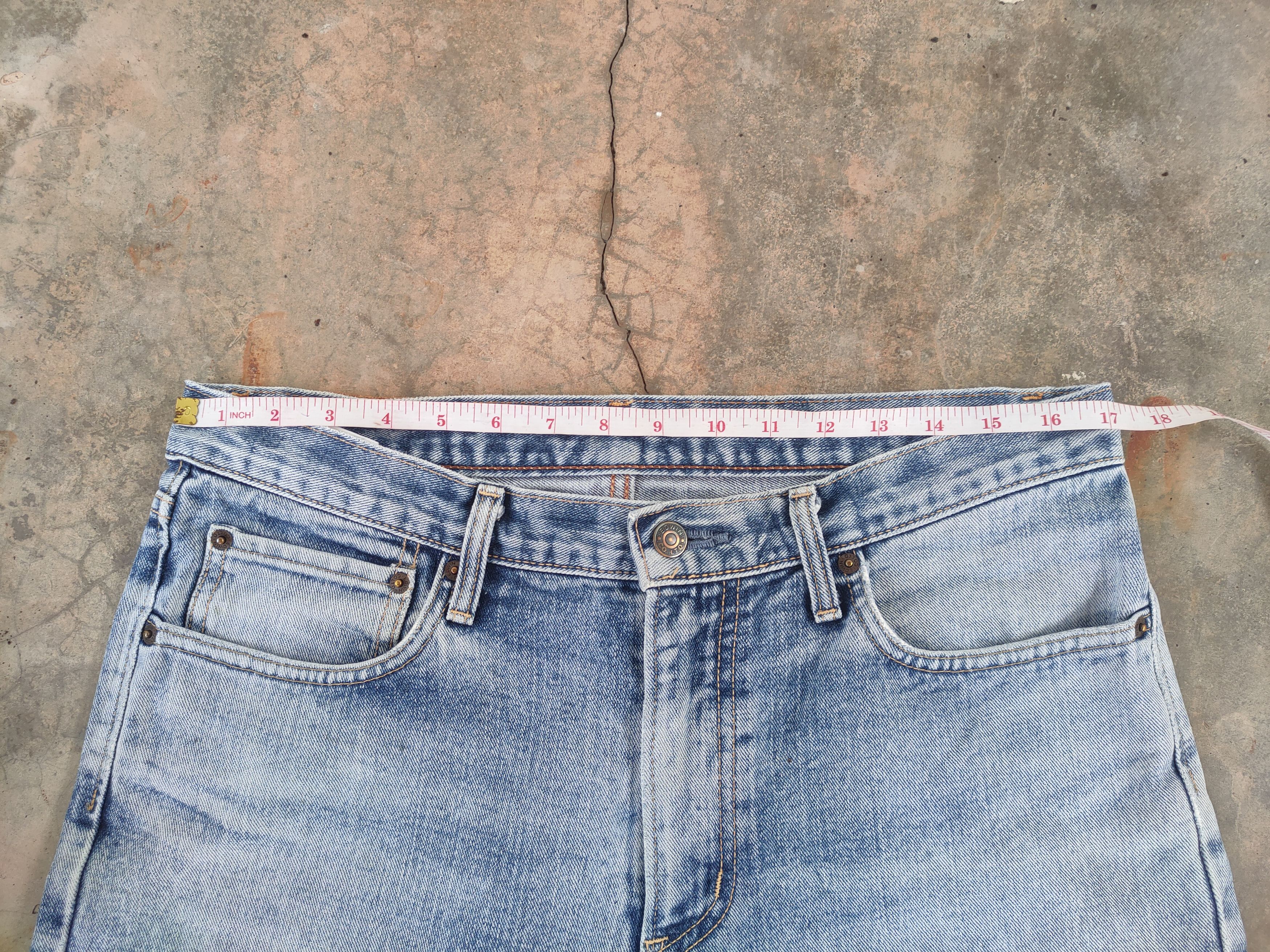 Edwin W34 VINTAGE EDWIN FADED DISTRESSED JEANS PANTS Size US 34 / EU 50 - 6 Thumbnail