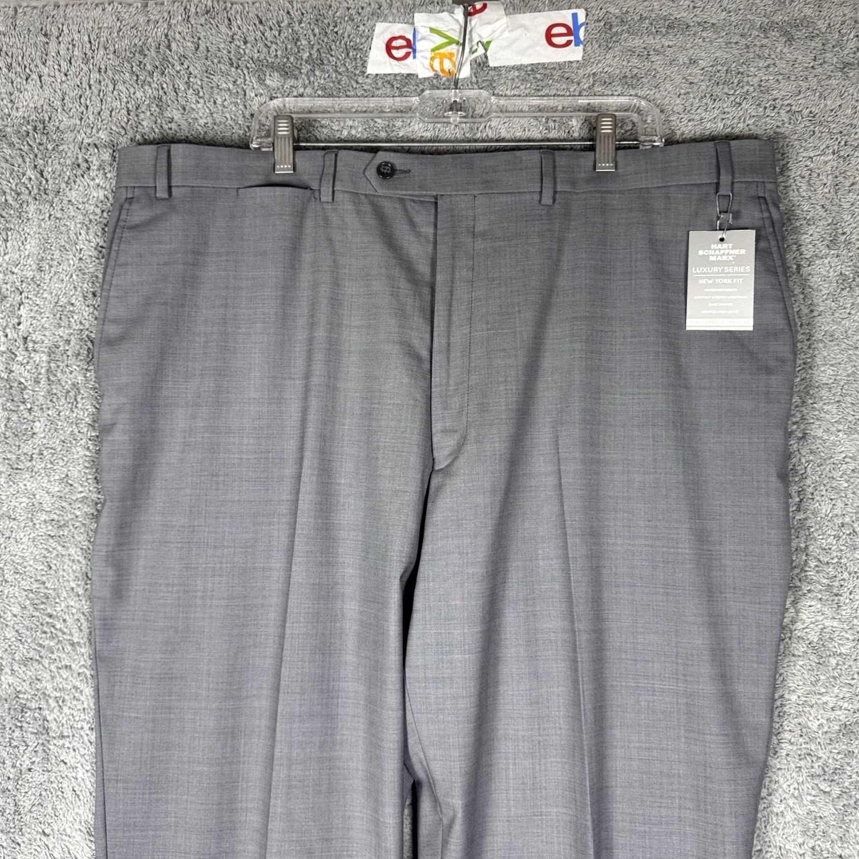 Hart Schaffner Marx Hart Schaffner Marx Pants Men's 44x40 Wool Size US 44 / EU 60 - 3 Thumbnail