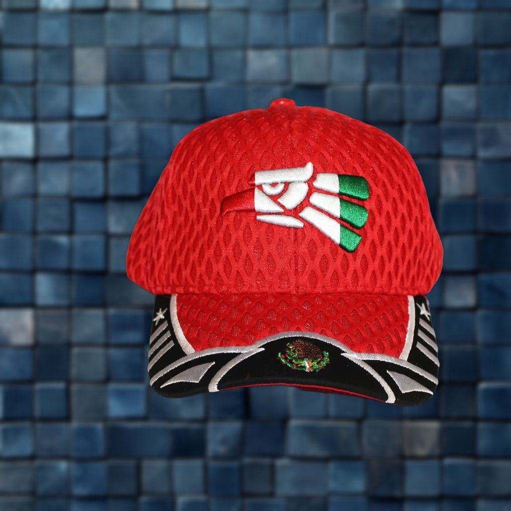 Vintage VINTAGE ACE Baseball Cap Men's Adjustable Red Eagle Mexico Theme Size ONE SIZE - 1 Thumbnail