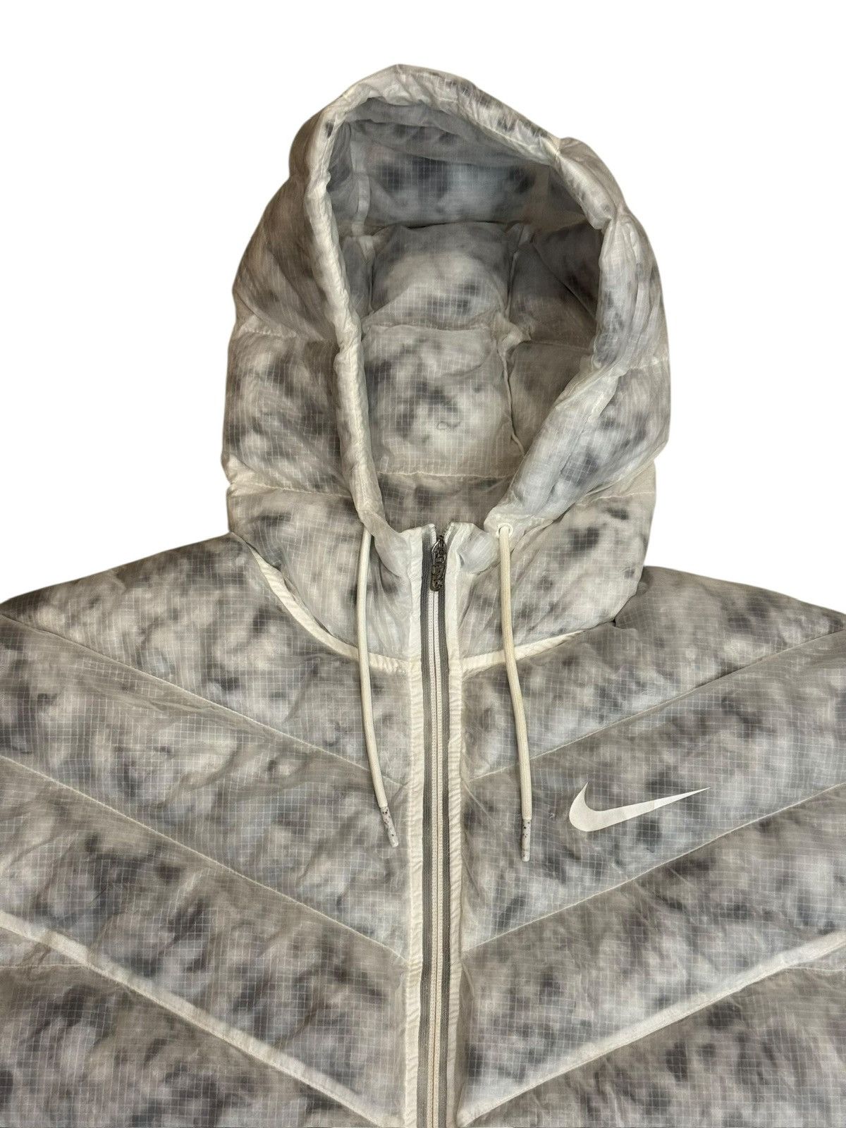 Nike Nike Marble Ladies EcoDown Puffer Parka Coat Small Size S / US 4 / IT 40 - 6 Thumbnail