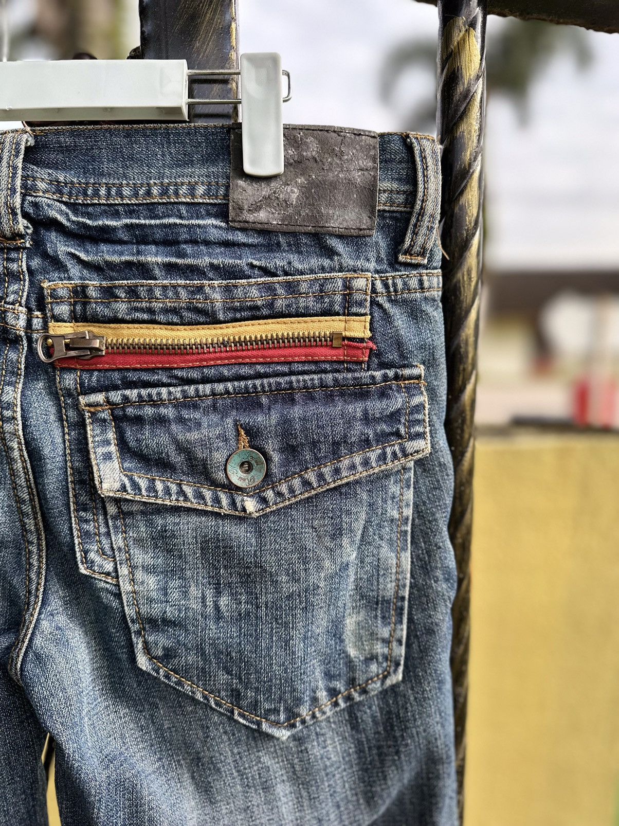 Kapital 💥Russ-k💥 Bootcut Flare Multipocket💥 Size US 32 / EU 48 - 9 Thumbnail