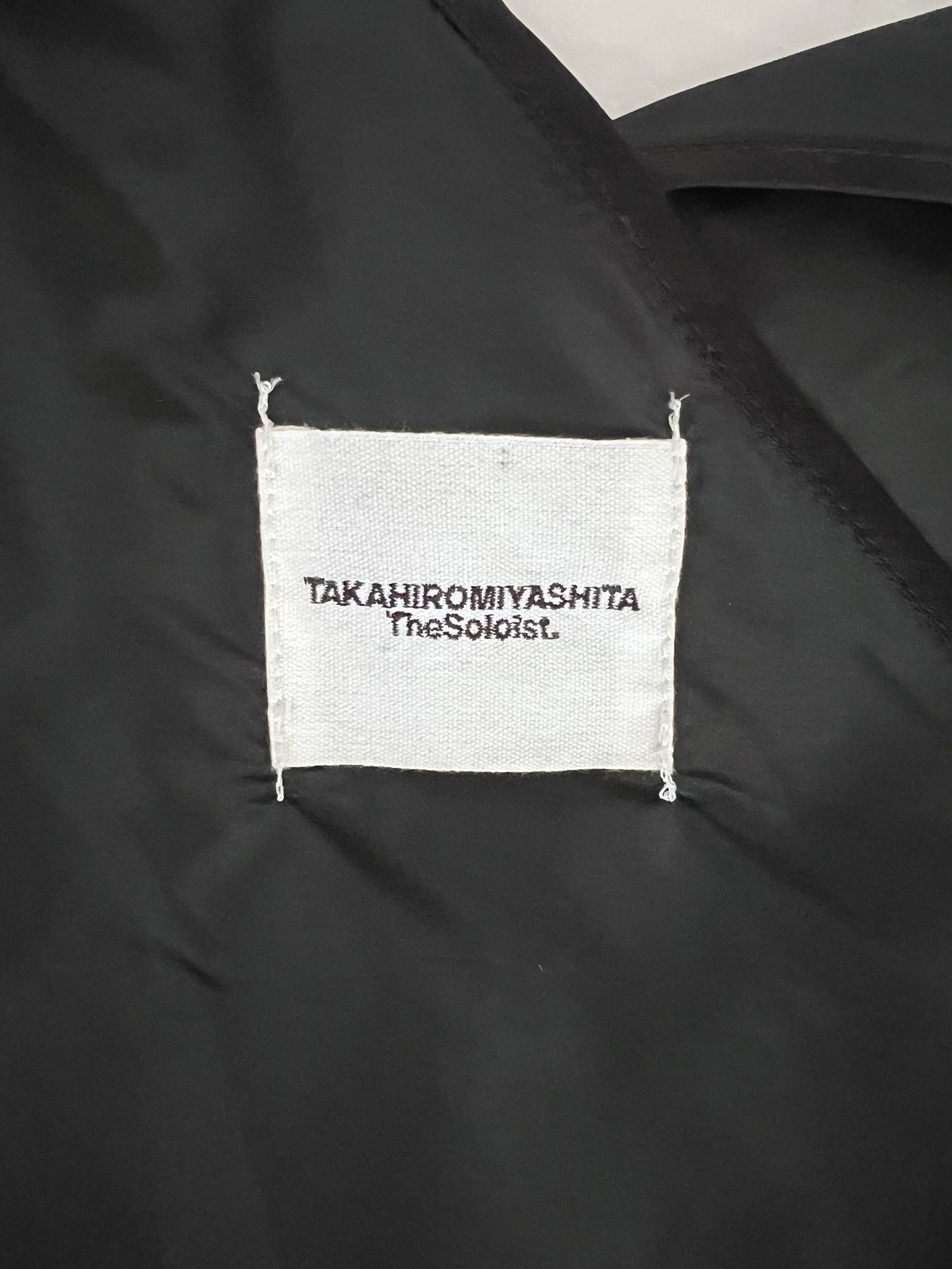 Takahiromiyashita The Soloist. Takahiromiyashita TheSoloist Silk Wrap Top with cotton ties Size M / US 6-8 / IT 42-44 - 9 Thumbnail
