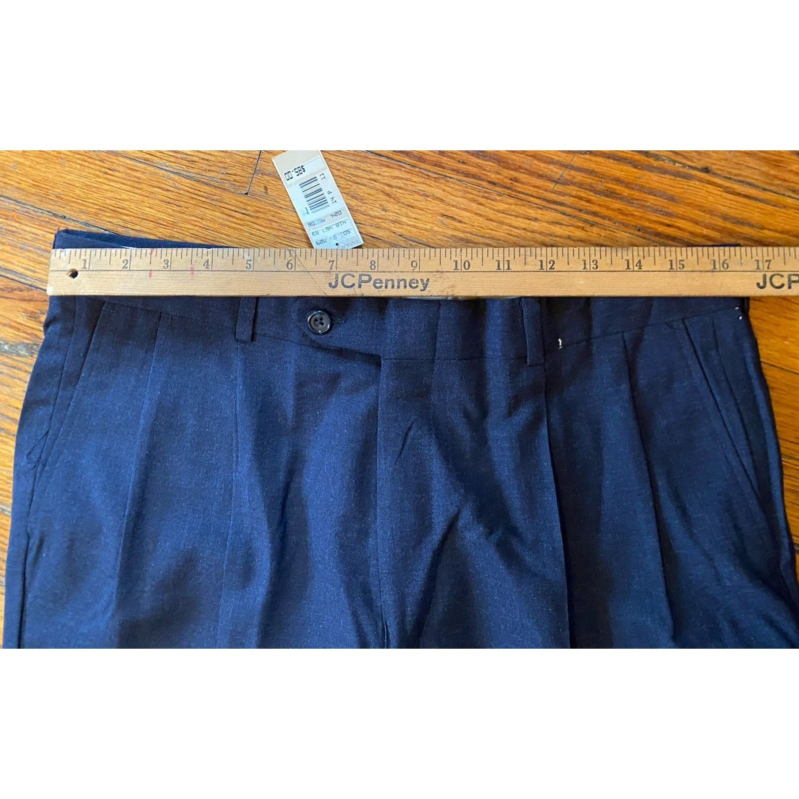 Evan Picone NEW USA Evan Picone Men’s Pants Wool W36 Unfinished Hem NWT Size US 36 / EU 52 - 5 Thumbnail