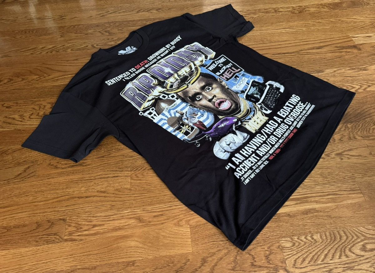 Other Medium Sam Hyde Rip P Diddy Shirt Black Tee Sam Hyde MDE Size US M / EU 48-50 / 2 - 2 Thumbnail
