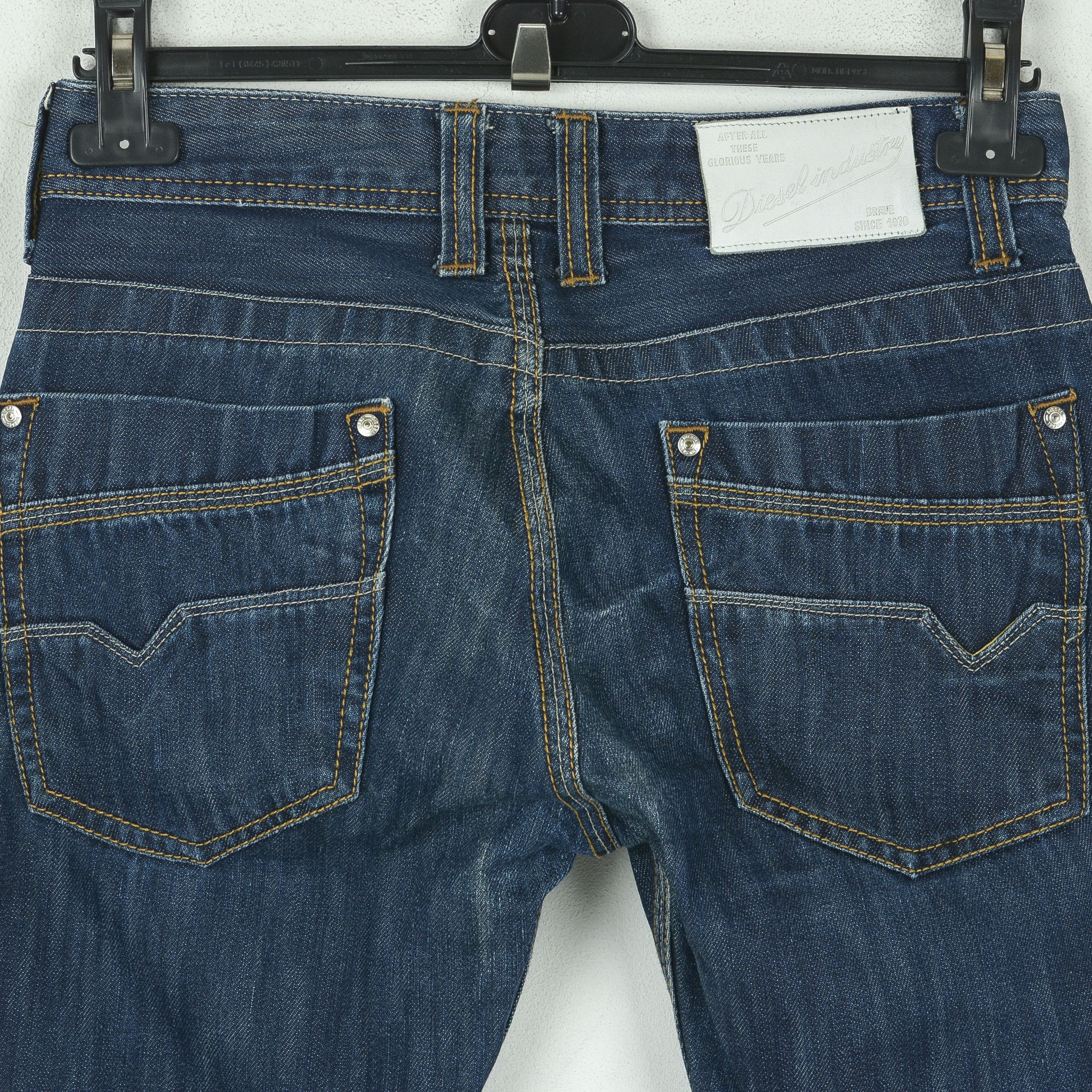 Diesel Kevor W31 L32 Slim Straight Jeans Denim Made in Italy Pants Size US 31 - 5 Thumbnail