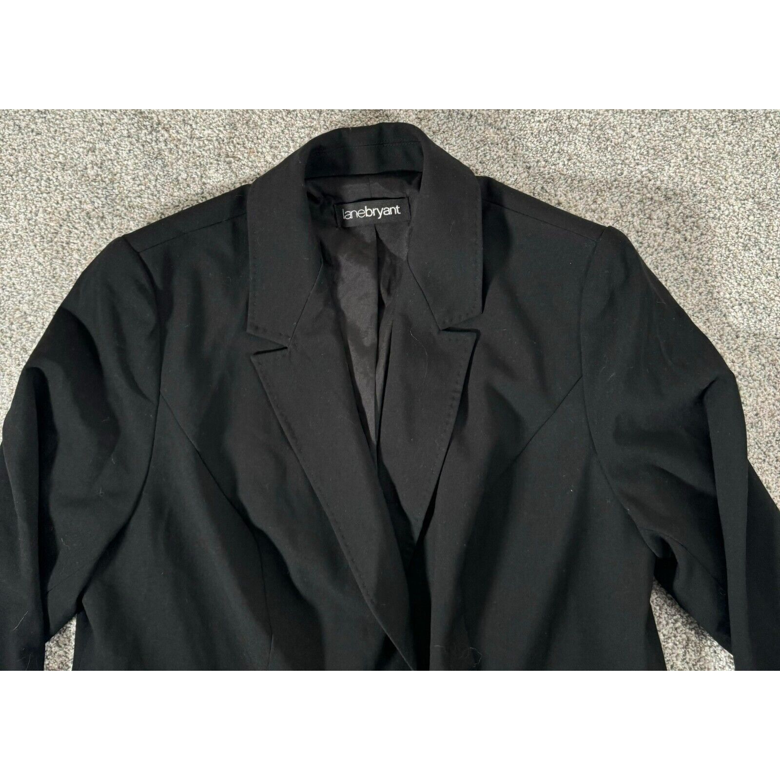 Other Lane Bryant Blazer 10/12 Shoulder Pads Vintage 80s Workwear Size L / US 10 / IT 46 - 4 Thumbnail