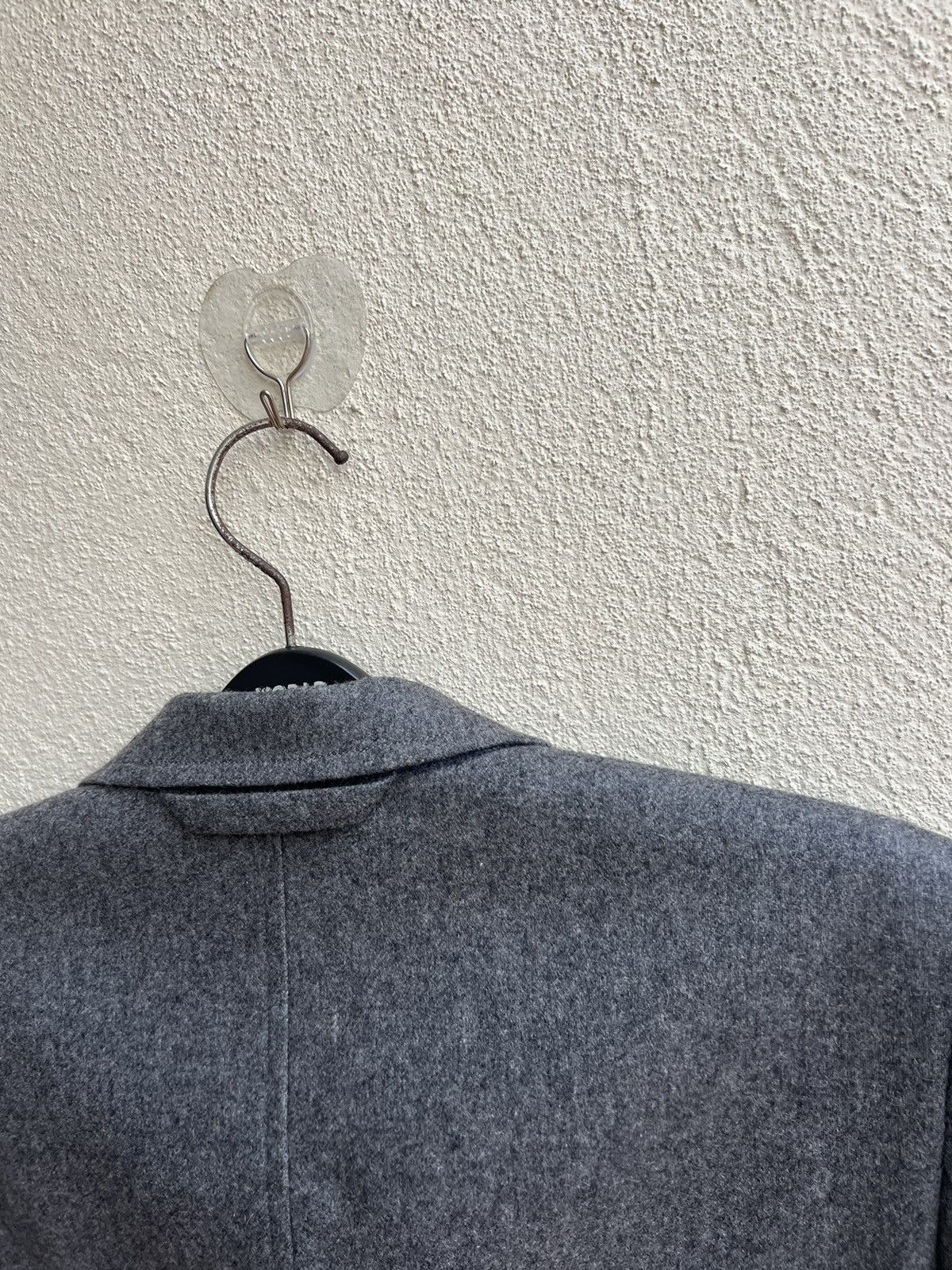Blue Blue Japan Vintage Blue Blue Japan Grey Wool Coat Blazer Jacket Size US M / EU 48-50 / 2 - 11 Thumbnail