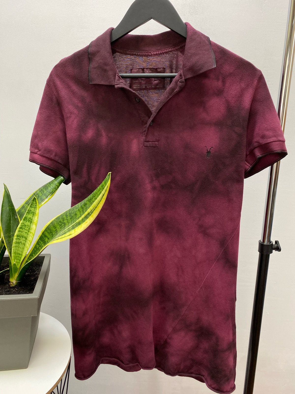 Allsaints Allsaints Tie Dye Polo T-shirts Size US M / EU 48-50 / 2 - 6 Thumbnail