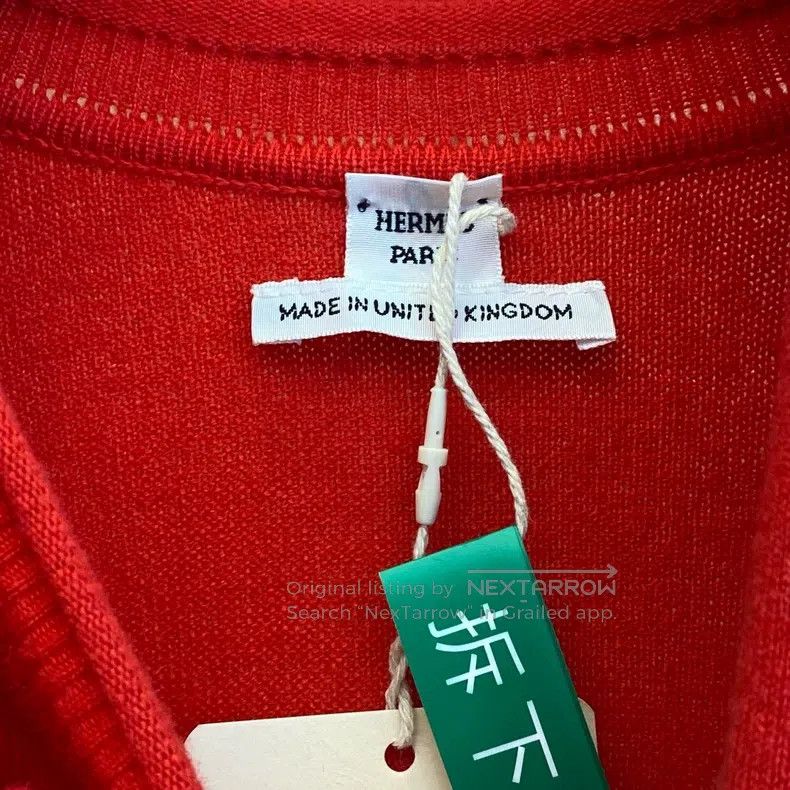 Hermes Hermes Contrast Color Waist Belt Cashmere Knit Dress Size XXS / US 00 / IT 34 - 5 Thumbnail