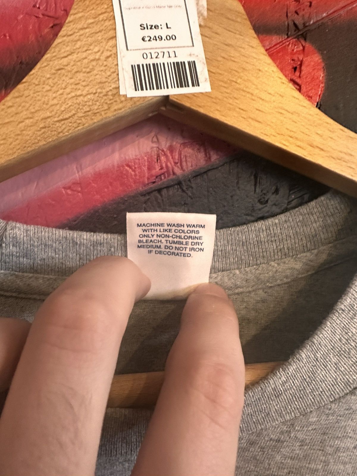 Supreme Supreme Gucci Mane T grey Size US L / EU 52-54 / 3 - 5 Thumbnail