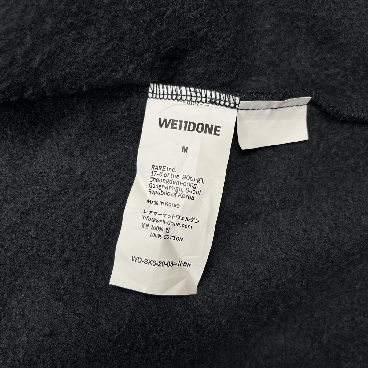 Other We11done - Riri Zips Bear Sunfaded Zip Hoodie Size US L / EU 52-54 / 3 - 12 Thumbnail