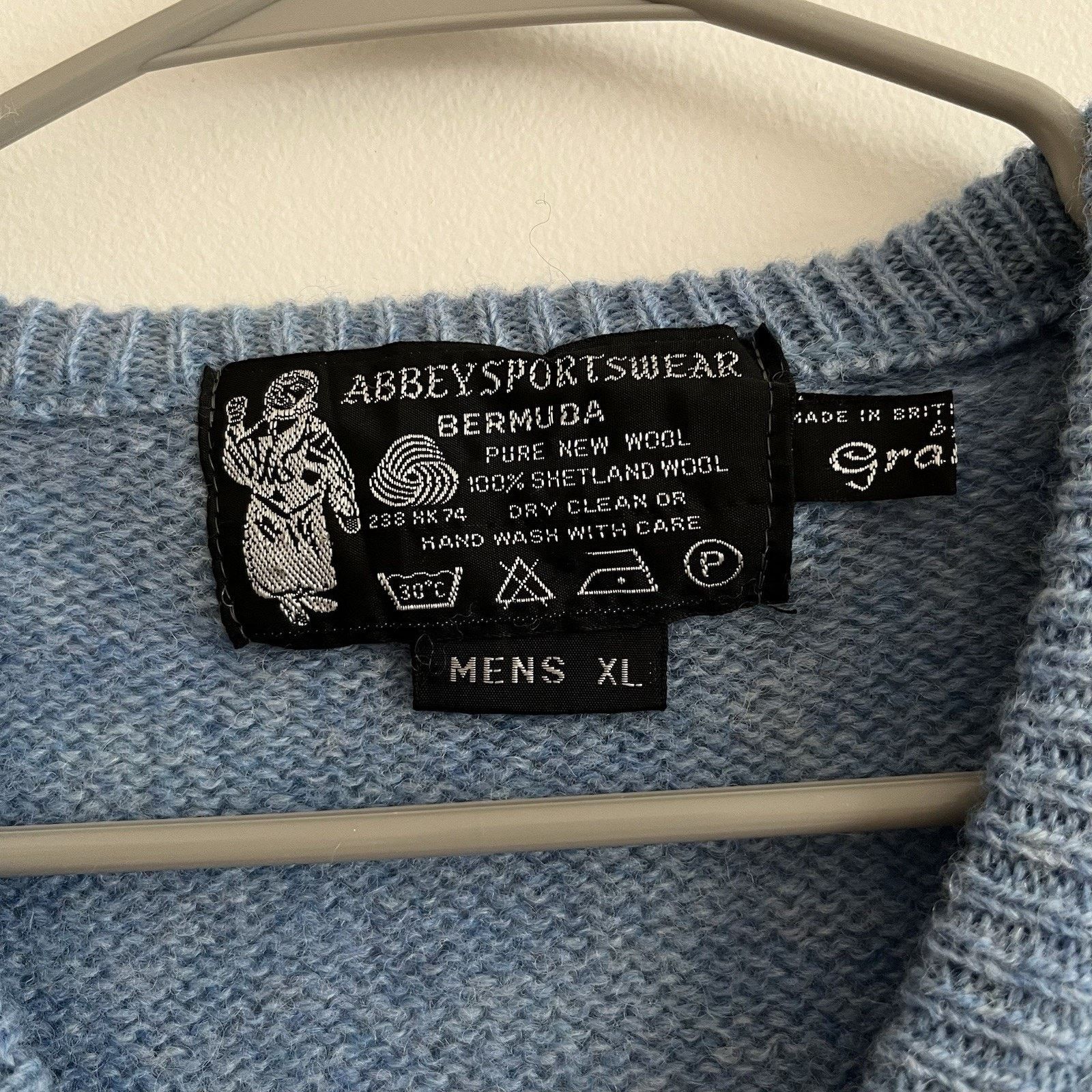 Other VTG AbbeySport Scotsclan Bermuda XL Shetland Wool Sweater Size US L / EU 52-54 / 3 - 3 Thumbnail