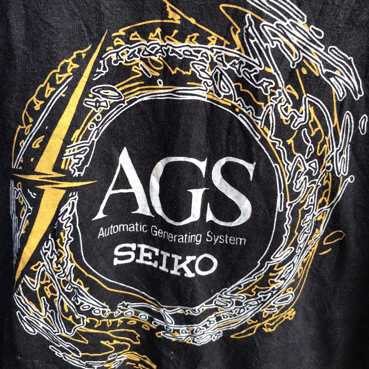 Seiko × Vintage Vintage SEIKO AGS watch promo tee Size US L / EU 52-54 / 3 - 3 Thumbnail