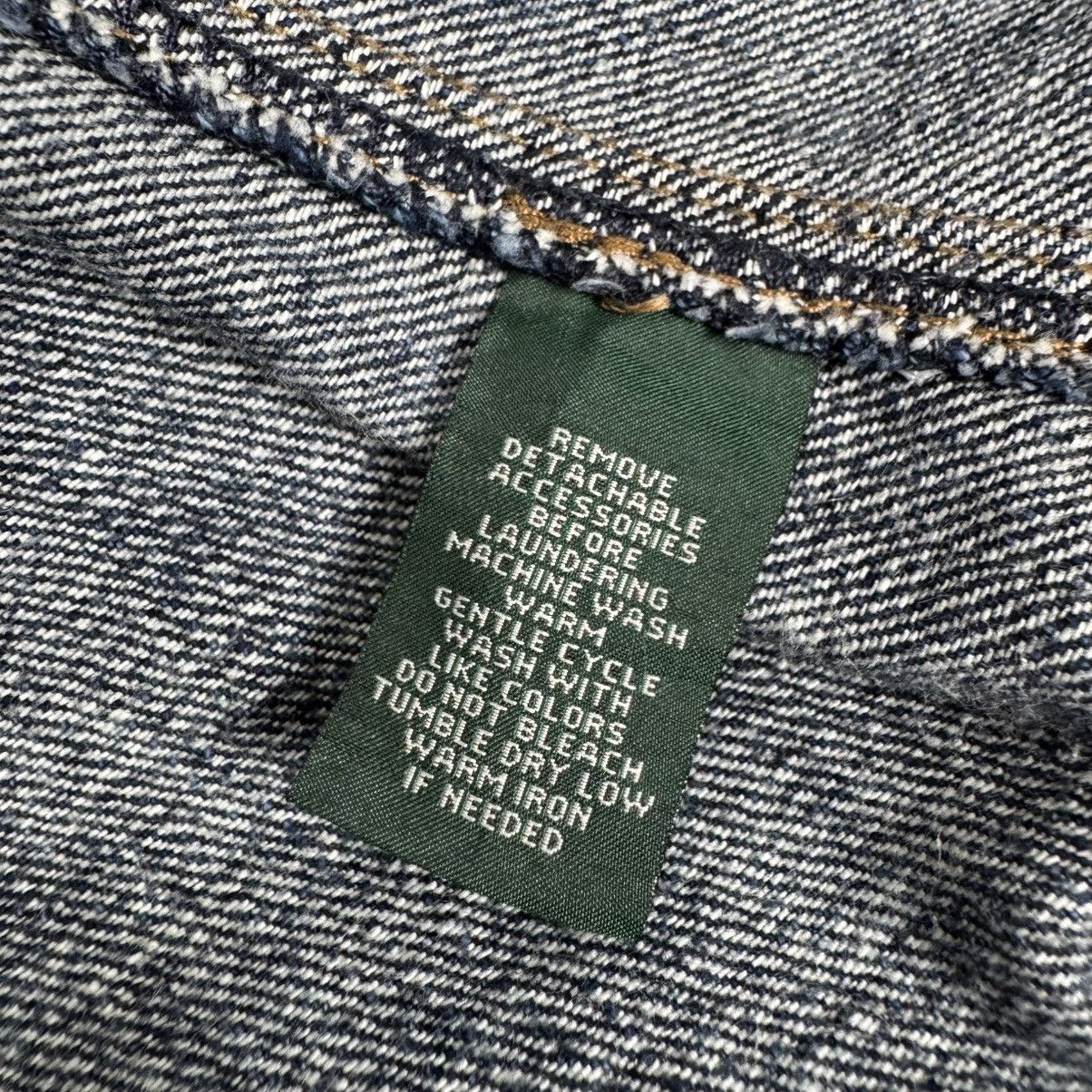Lauren Ralph Lauren 🔥 LAUREN RL NATIVE DENIM CUSTOM JACKET Size L / US 10 / IT 46 - 20 Thumbnail