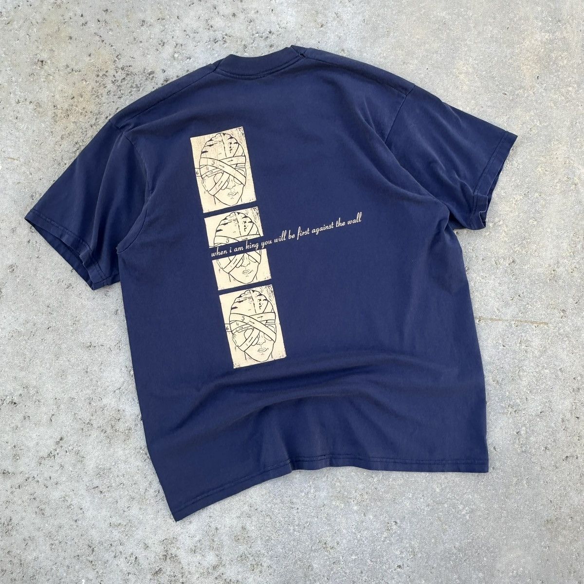 Fruit Of The Loom VTG 2000’s RadioHead Lyrics CatBurglar Graphic Band Shirt Size US XL / EU 56 / 4 - 1 Thumbnail