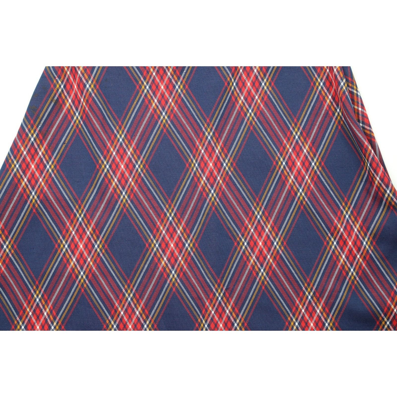 Vintage Vintage 70s Streetwear Knit Cross Hatch Skirt Size 34" / US 12 / IT 48 - 3 Thumbnail