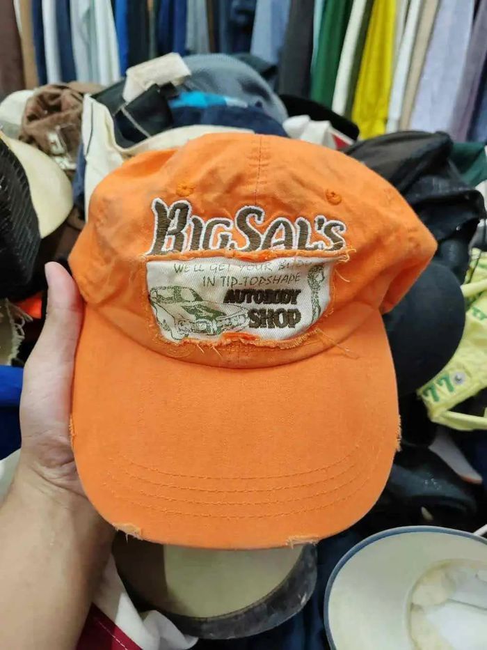 Vintage Vintage Big Sal's Autobody Shop Distressed Style Cap Hat Size ONE SIZE - 1 Thumbnail