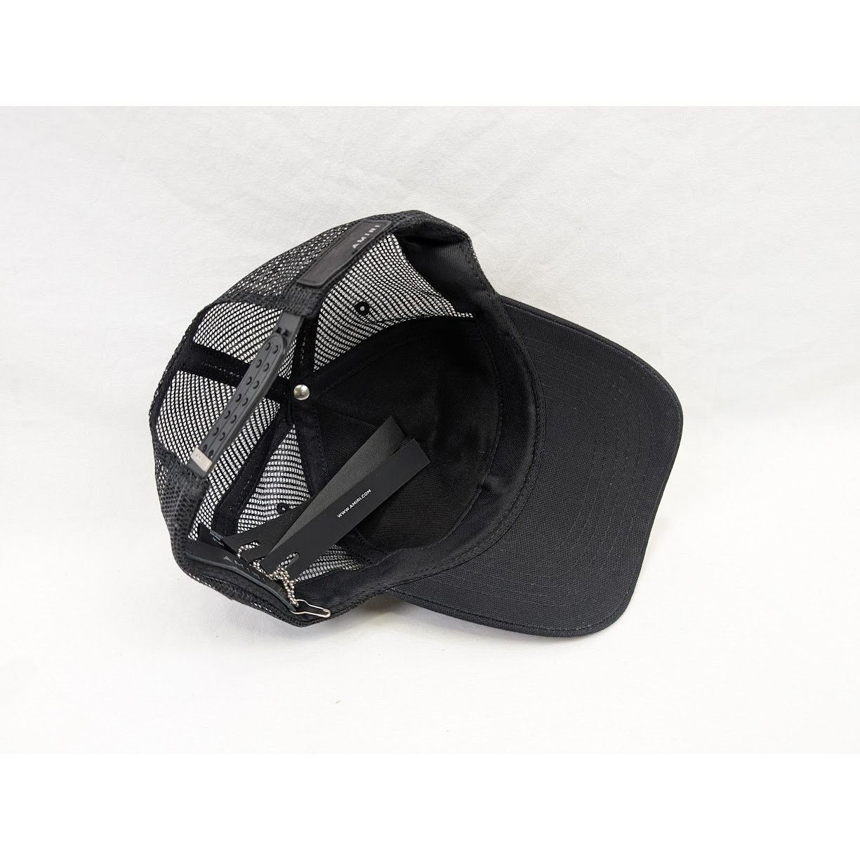 Amiri o1rshd1 Q:5 / Size: OS / Zig Zag Trucker Hat / Cap in Black Size ONE SIZE - 17 Thumbnail