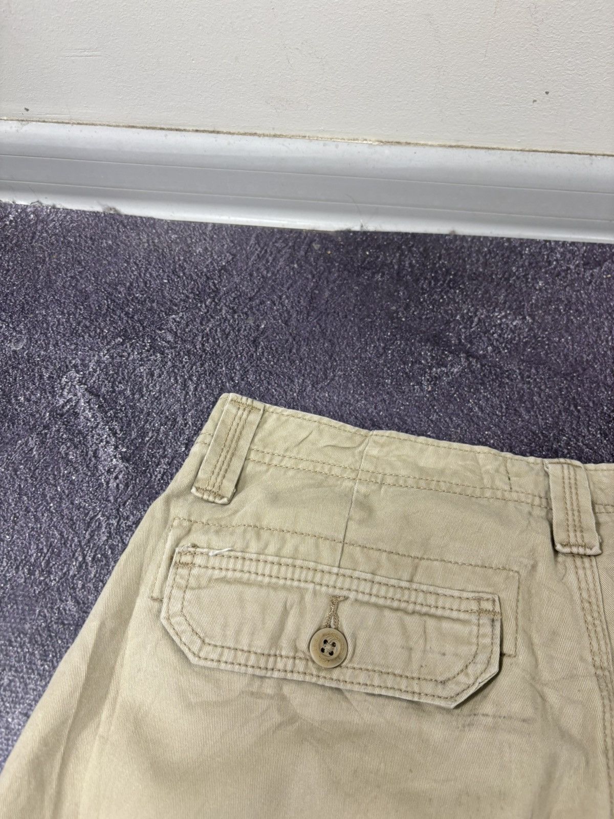Lee Vintage Lee Y2K American Hype Utility Baggy Cargo Shorts Size US 32 / EU 48 - 15 Thumbnail