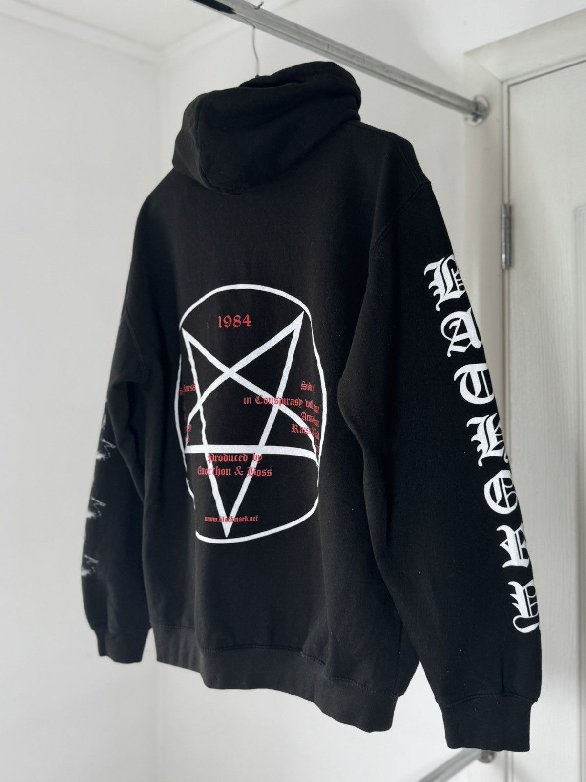 Band Tees Vintage BATHORY Extreme Metal Band Hoodie Size US M / EU 48-50 / 2 - 2 Thumbnail