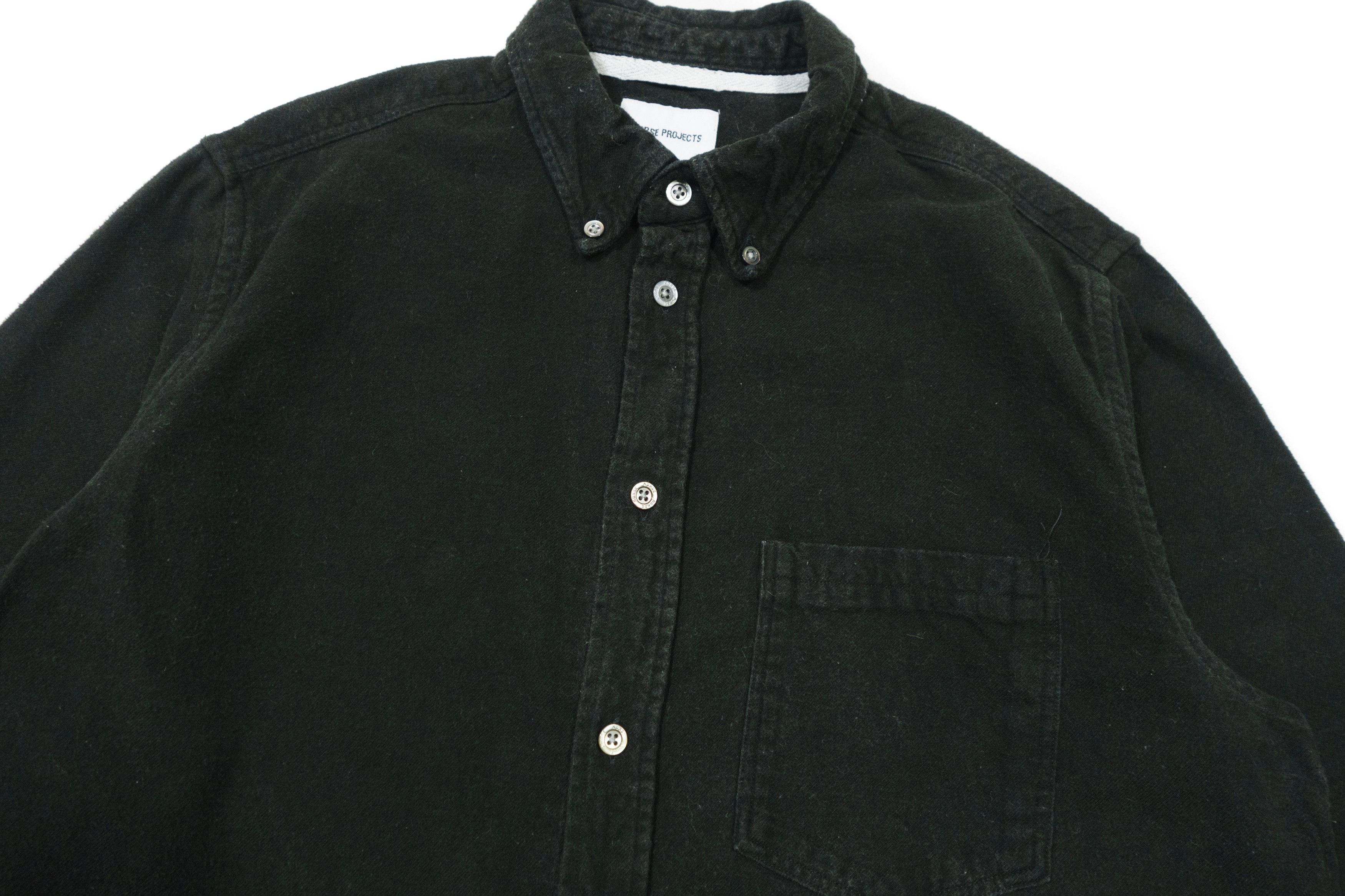 Norse Projects Anton Brushed Flannel Shirt Size US M / EU 48-50 / 2 - 3 Thumbnail