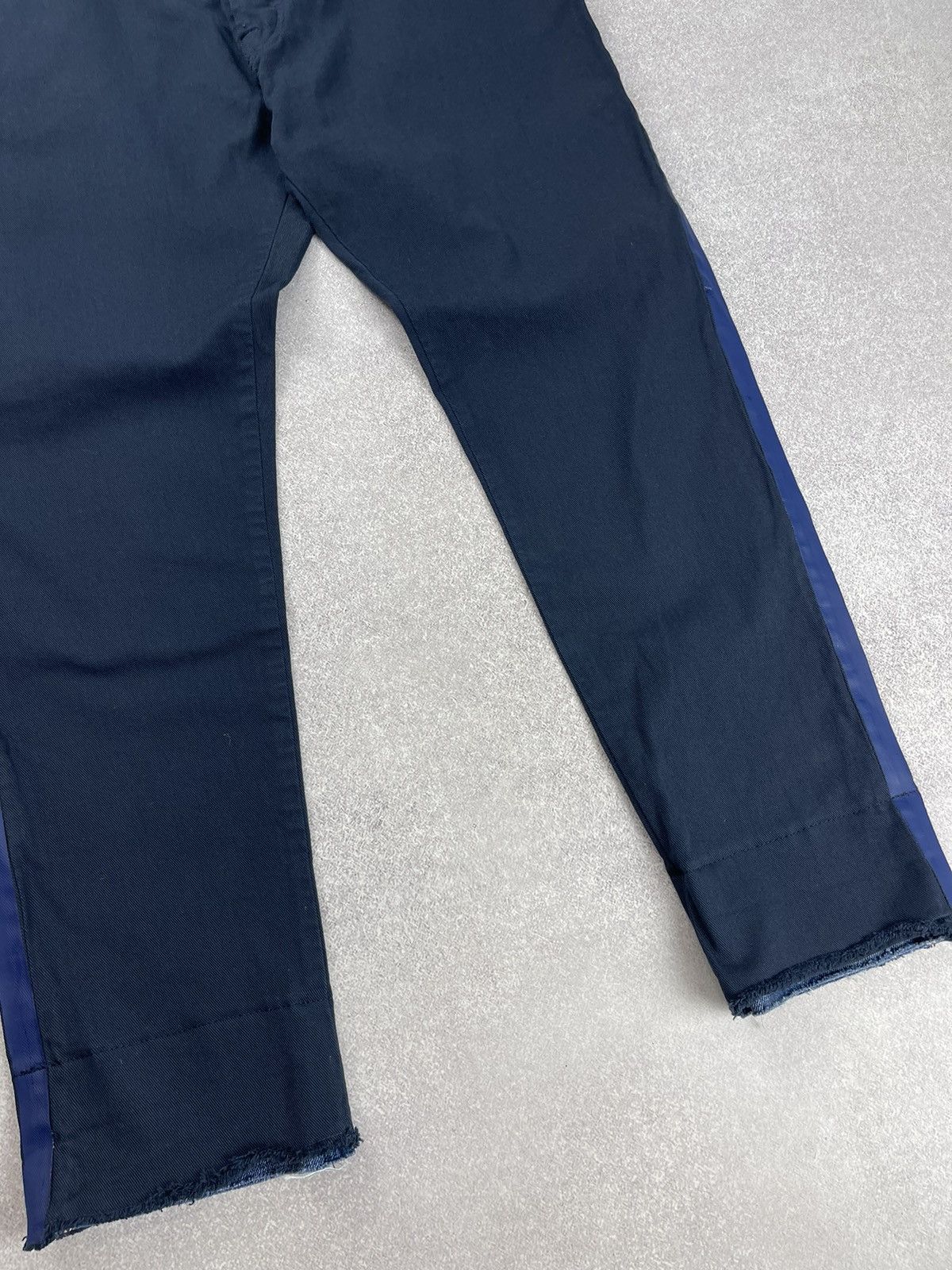 Vintage Maurizio Massimino Selvedge Avant Garde Cotton Pants Size 48 Size US 33 - 3 Thumbnail