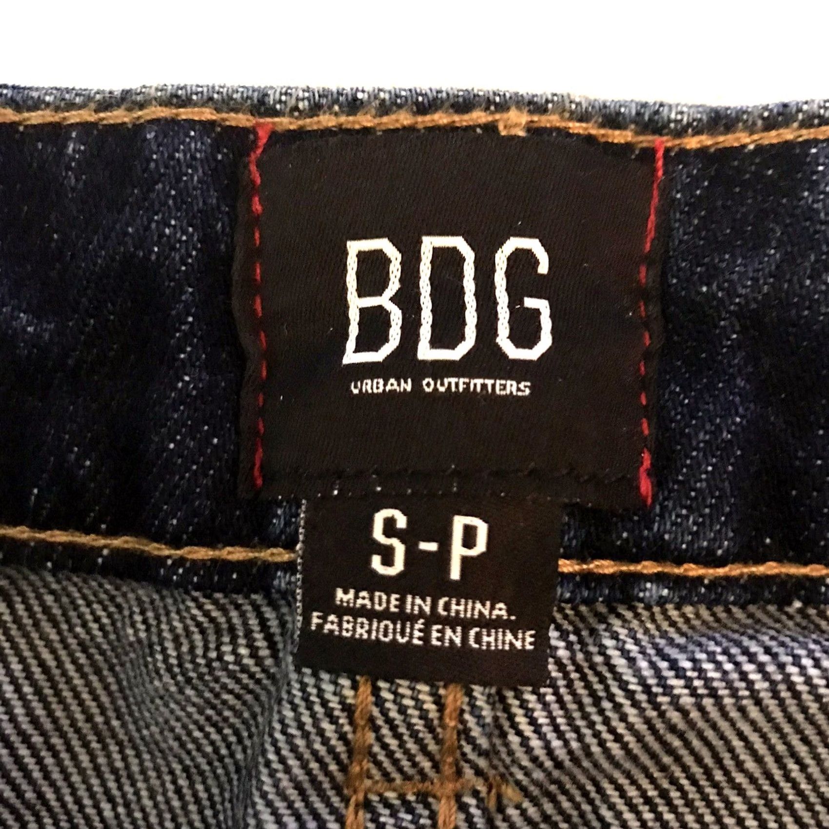 Bdg BDG Denim Skirt Womens Small Urban Outfitters Asymmetrical Mini Frayed Hem NEW Blue Size 28" / US 6 / IT 42 - 2 Thumbnail
