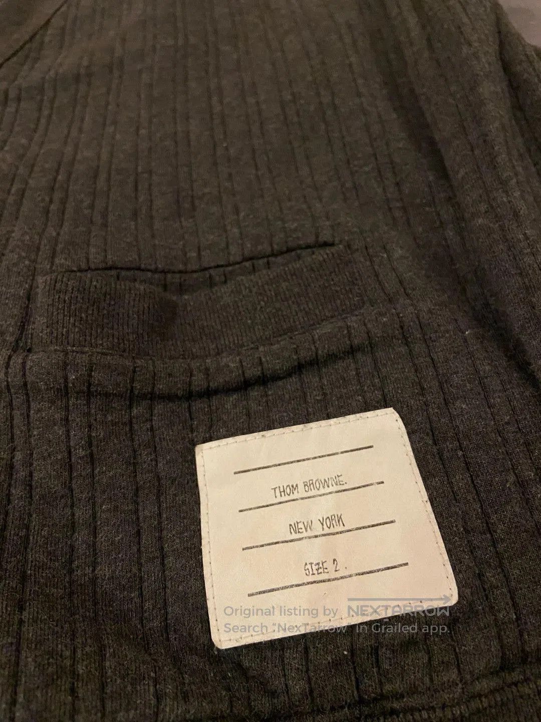 Thom Browne thom browne cardigan in dark gray. Size US L / EU 52-54 / 3 - 3 Thumbnail