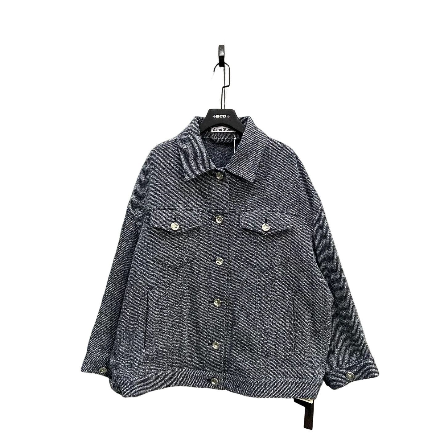 Acne Studios Acne Studios Mixed Knit Jacket Size L Size L / US 10 / IT 46 - 1 Thumbnail