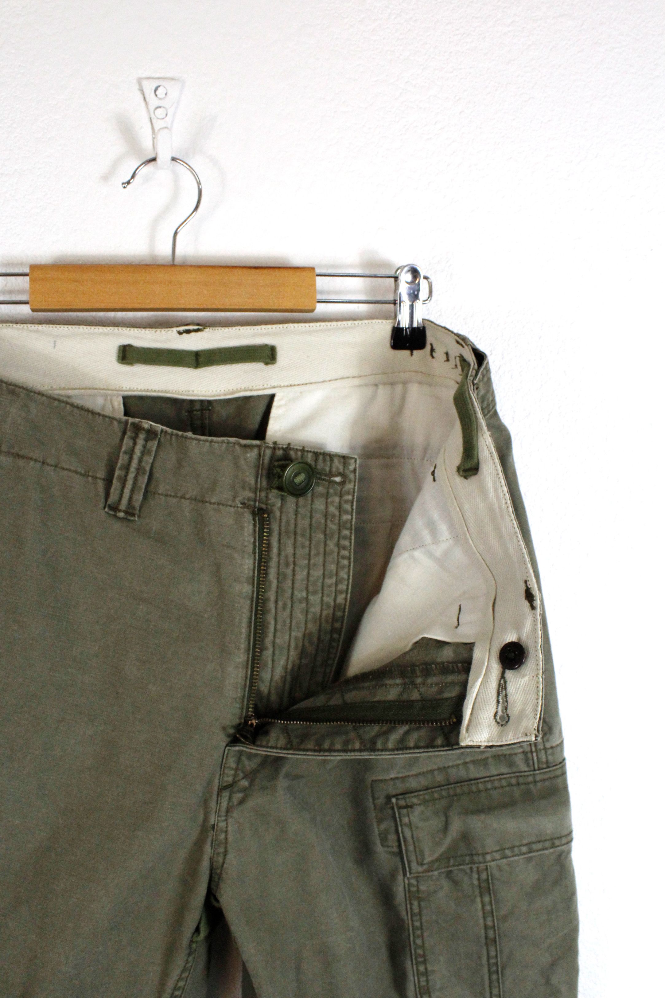 Polo Ralph Lauren Polo Ralph Lauren Army Green Military Cargo Pockets Pants Size US 32 / EU 48 - 8 Thumbnail