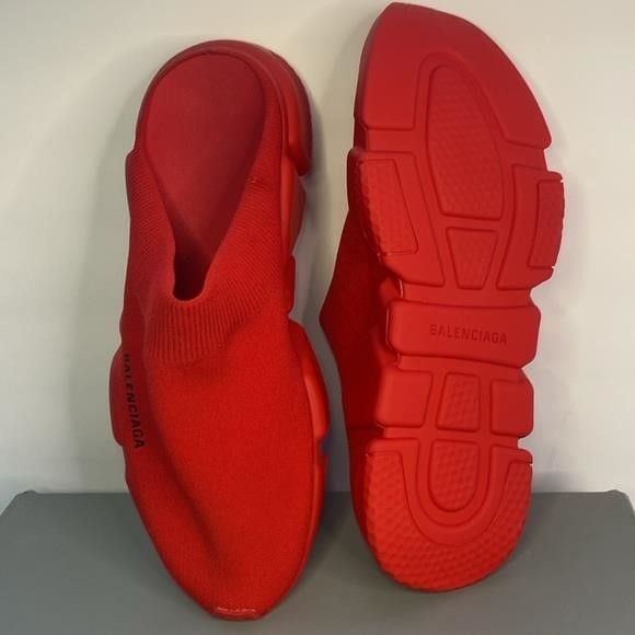 Balenciaga New Authentic Women’s Balenciaga Red Speed Mule sneakers San Size US 9.5 / EU 42-43 - 7 Thumbnail