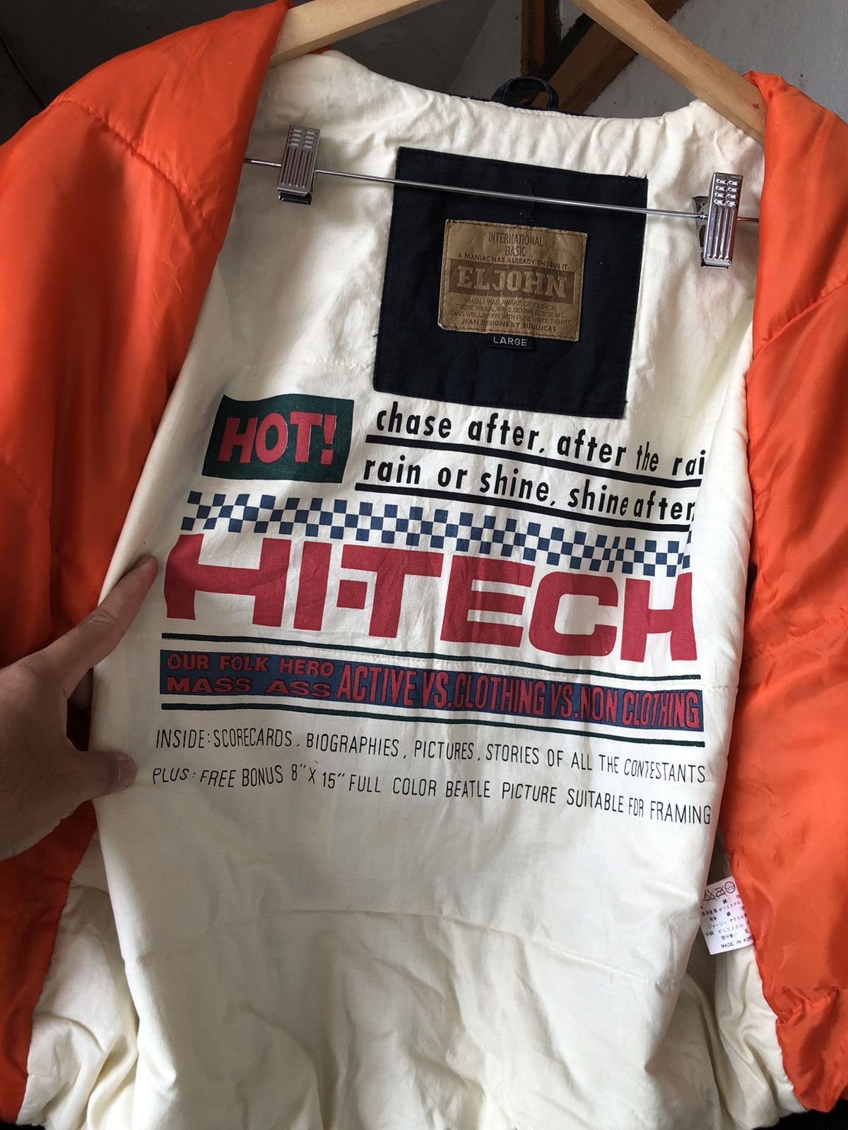 Vintage Vintage SRC Racing Team Hi-Tech Multi Patches Bomber Jacket Size US L / EU 52-54 / 3 - 13 Thumbnail