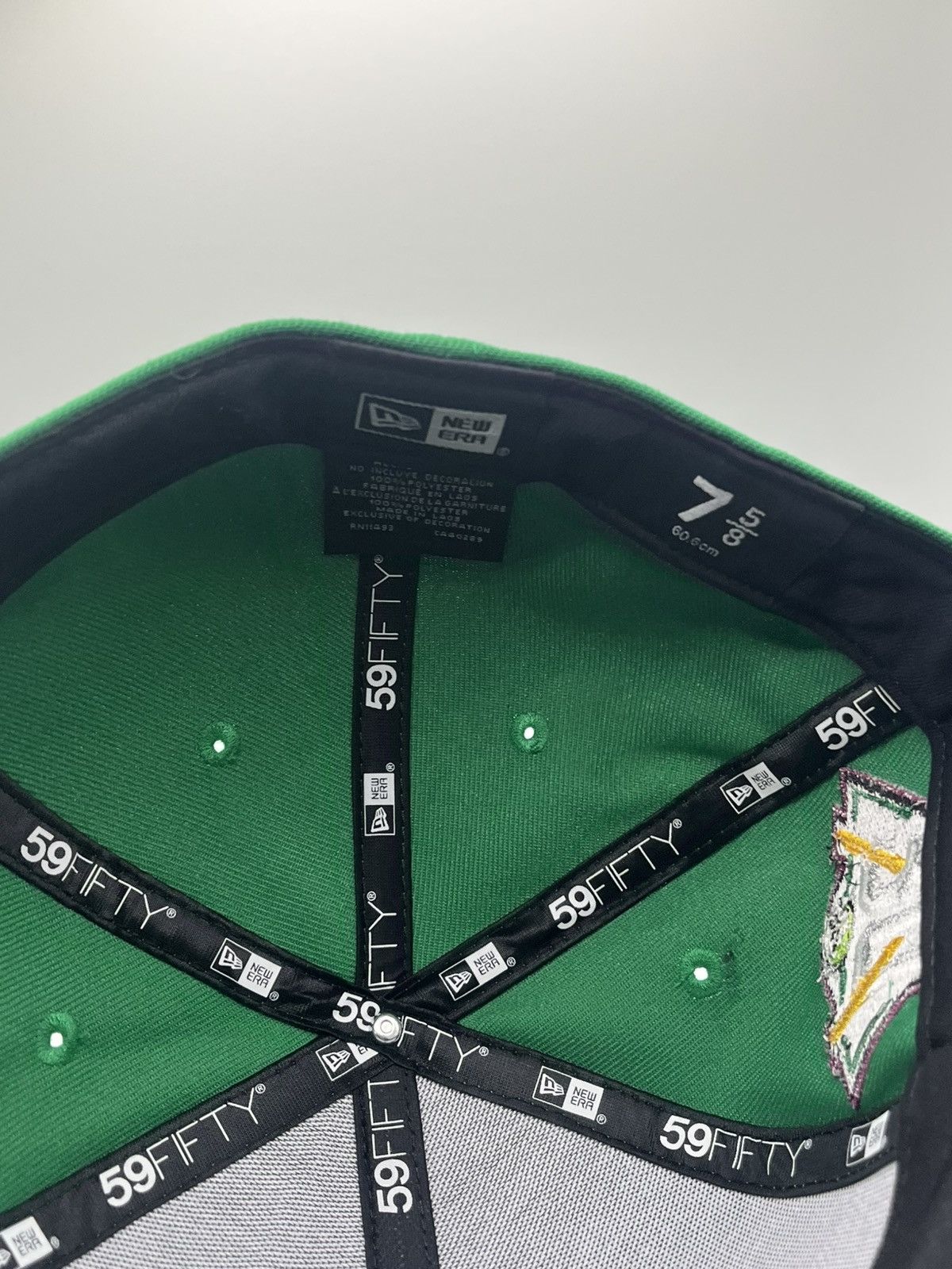 Hat Club × MyFitteds × New Era 7 5/8 MyFitteds Anaheim Mighty Ducks 30th Anniversary Road Size ONE SIZE - 4 Thumbnail