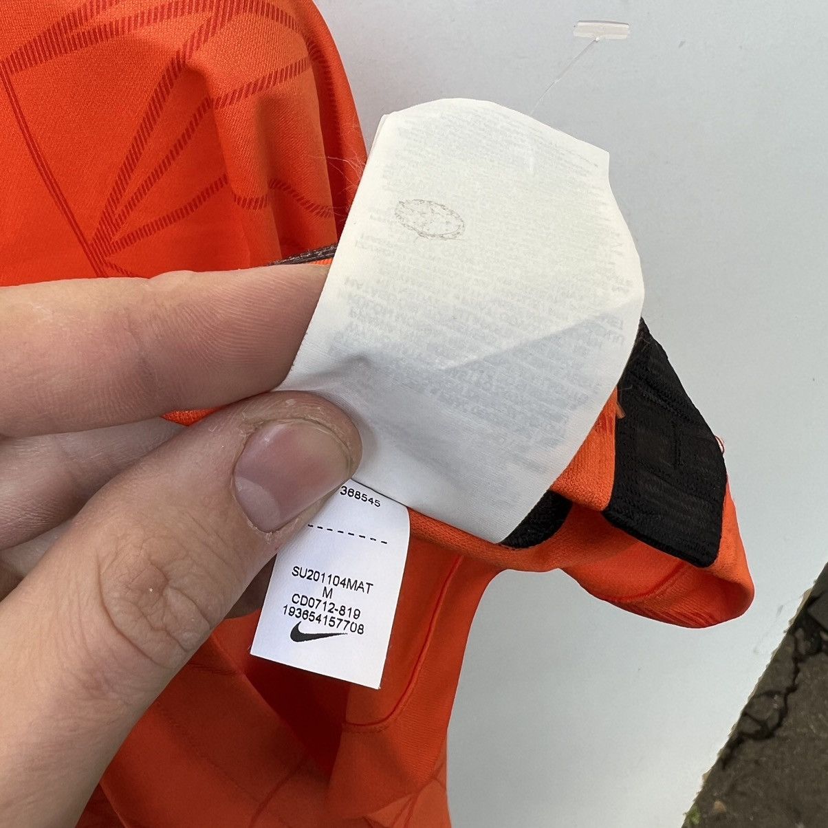 Nike Netherlands 2020 Stadium Home Soccer Jersey Size US M / EU 48-50 / 2 - 7 Thumbnail