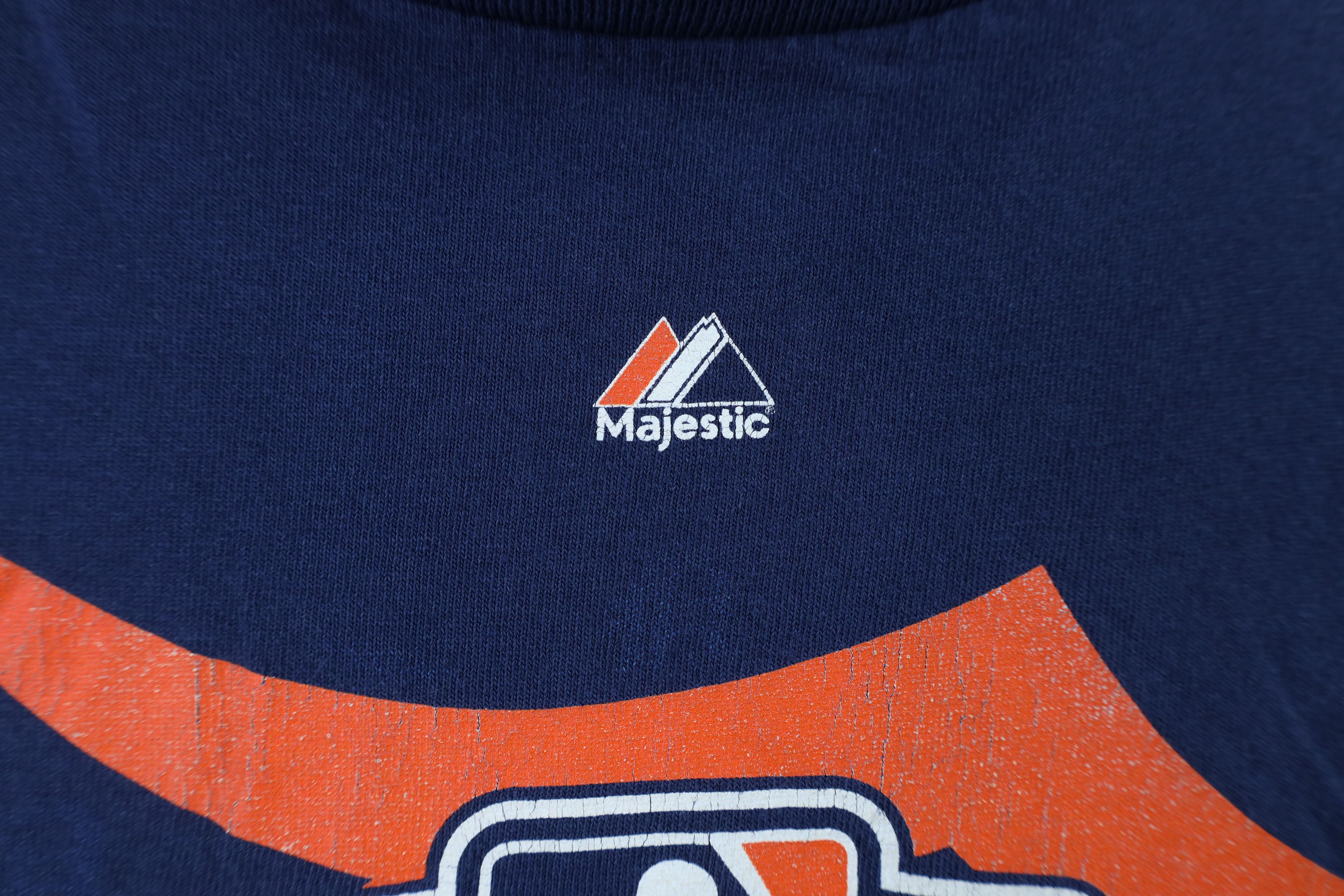 Majestic × Vintage Vintage Majestic AL Champs Detroit Tigers Baseball T-Shirt Size US XL / EU 56 / 4 - 8 Thumbnail