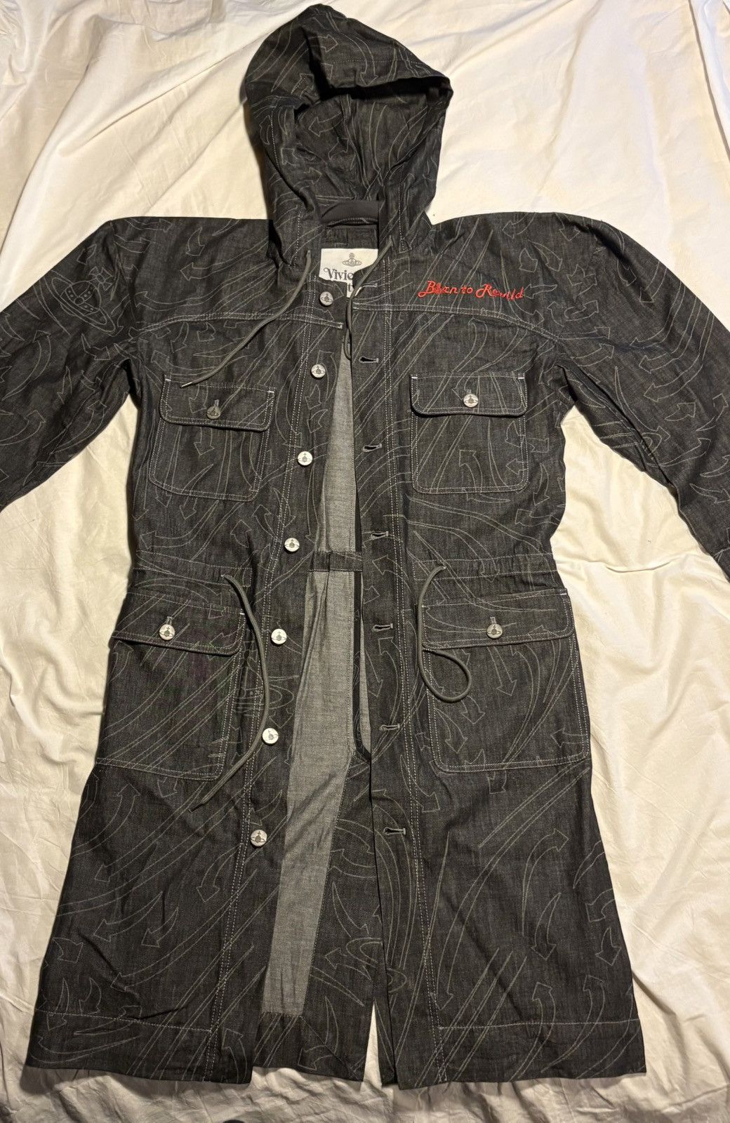 Vivienne Westwood Vivienne Westwood denim parka/overcoat. Size US S / EU 44-46 / 1 - 4 Thumbnail
