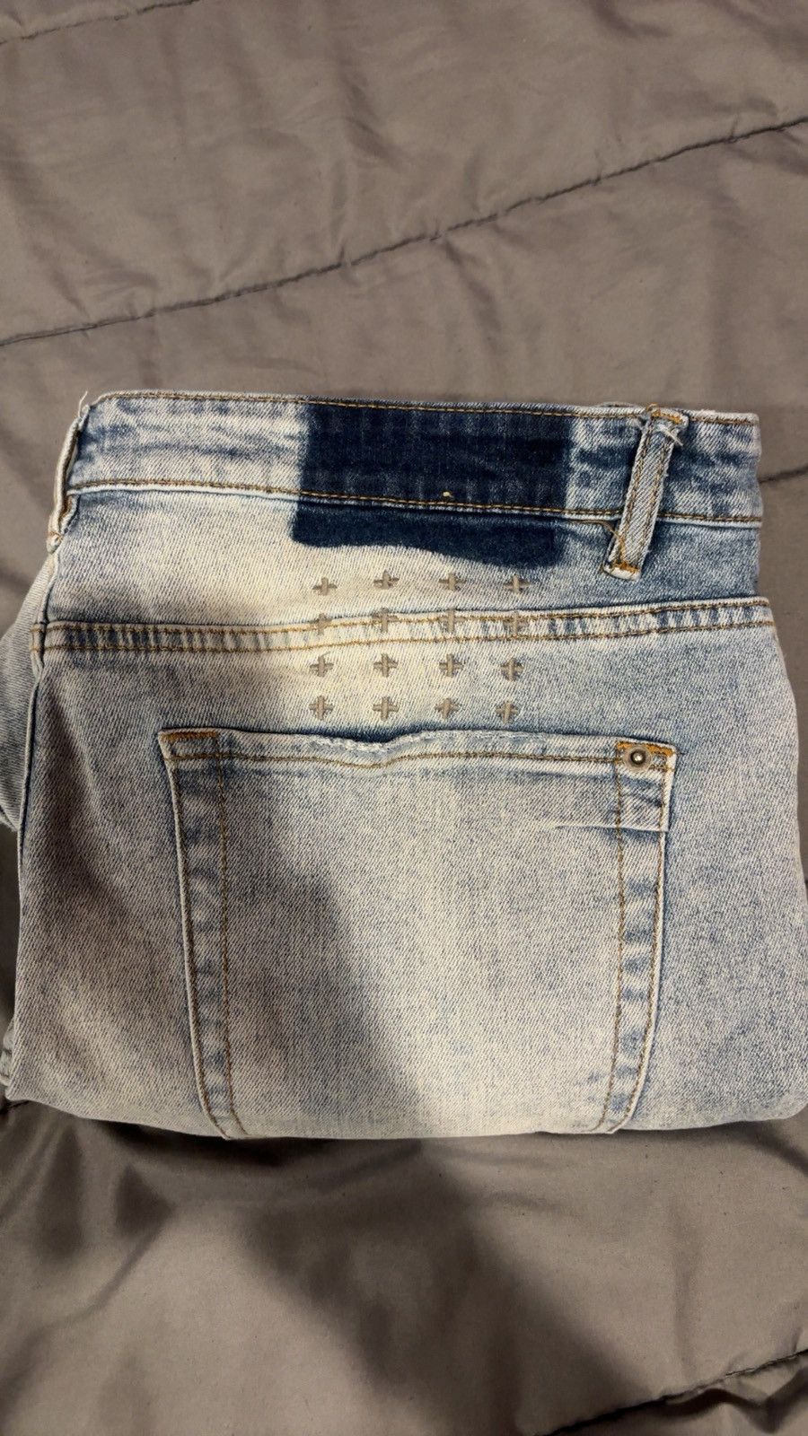 Ksubi Ksubi Van Wrinkle Light Blue Size US 34 / EU 50 - 3 Thumbnail