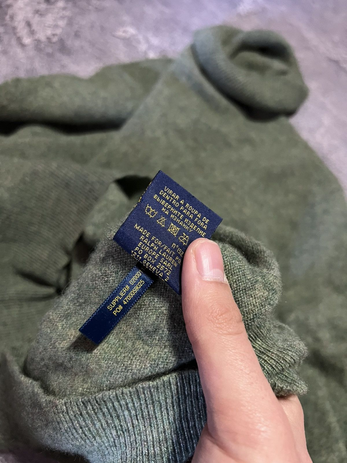 Ralph Lauren Vintage Polo Ralph Lauren Cashmere Turtleneck Sweater Size US L / EU 52-54 / 3 - 5 Thumbnail