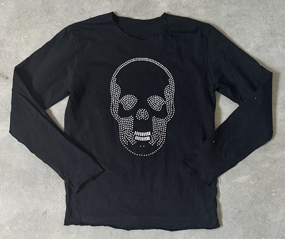 Japanese Brand VINTAGE SKULL DIAMOND TEE Size US S / EU 44-46 / 1 - 1 Thumbnail