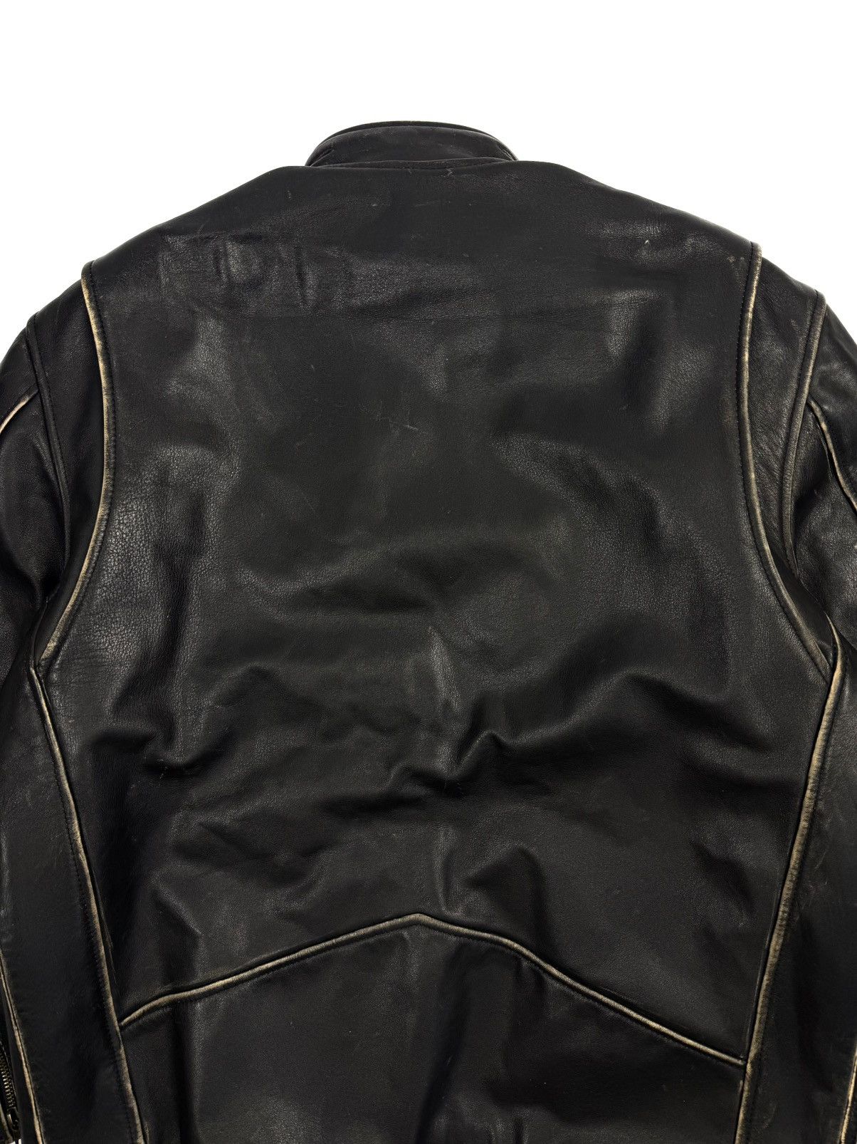Golden Bear Golden Bear Vintage Lodi Leather Moto Jacket Mission Control Size US L / EU 52-54 / 3 - 17 Thumbnail
