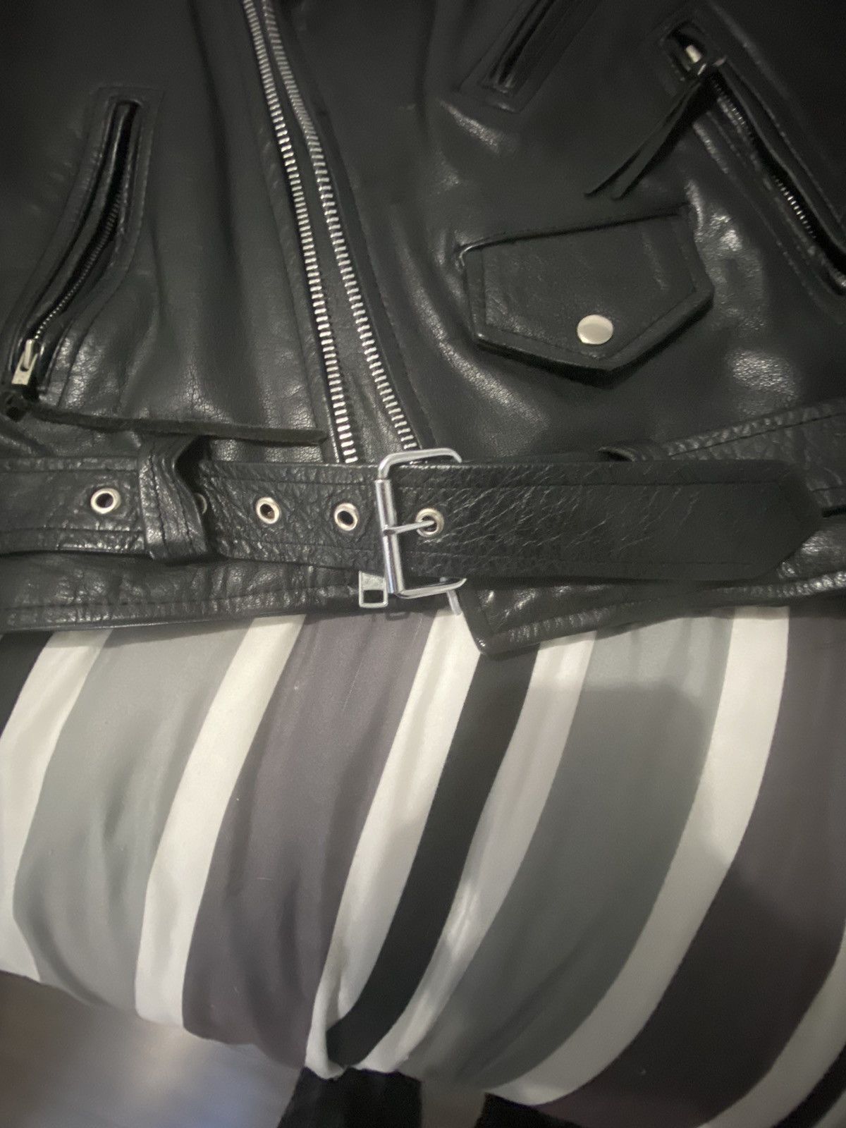 First MFG Co. × Genuine Leather FIRST GENUINE LEATHER JACKET (38) Size US XXS / EU 40 - 9 Thumbnail