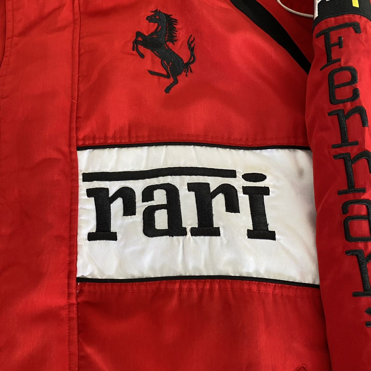 Ferrari Vintage 1996 Ferrari Formula 1 Nice Man Racing Jacket Size US XXL / EU 58 / 5 - 5 Thumbnail