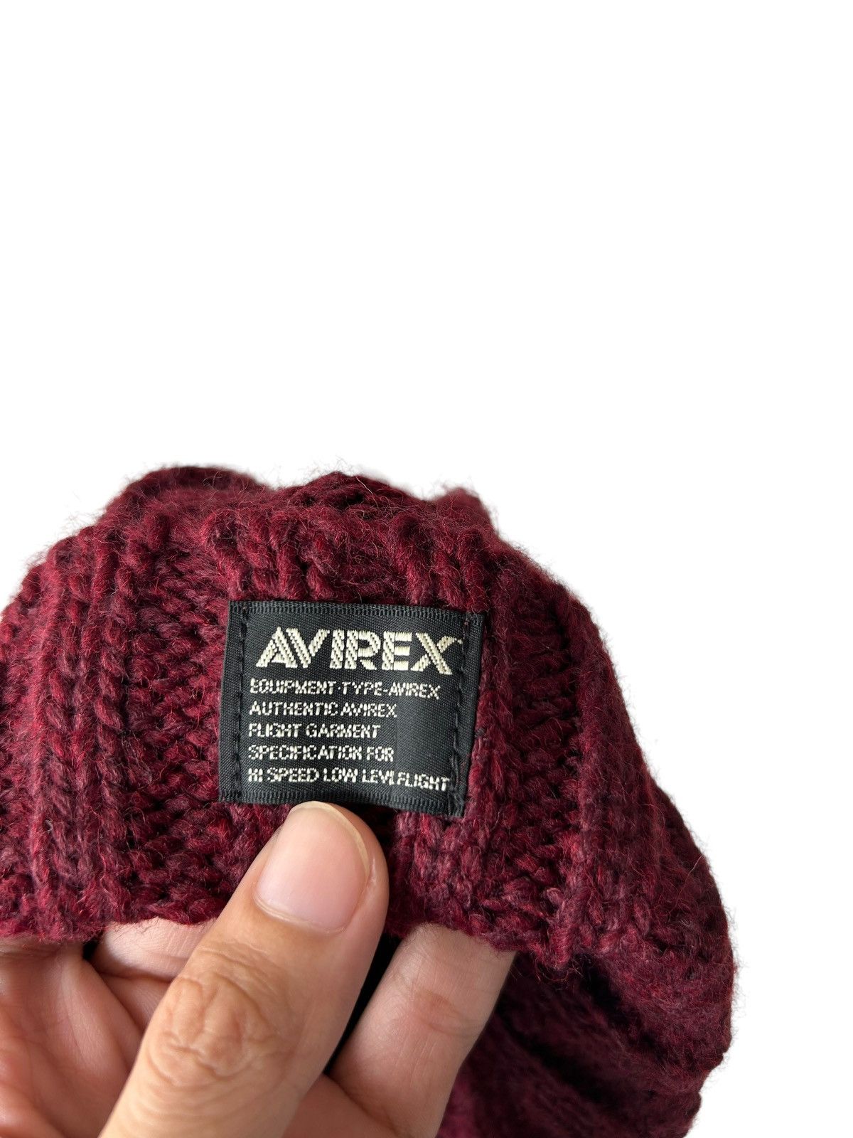 Japanese Brand × Kapital × Vintage Avirex Crochet Knitted Beanie Hats ☠️☠️ Size ONE SIZE - 3 Thumbnail