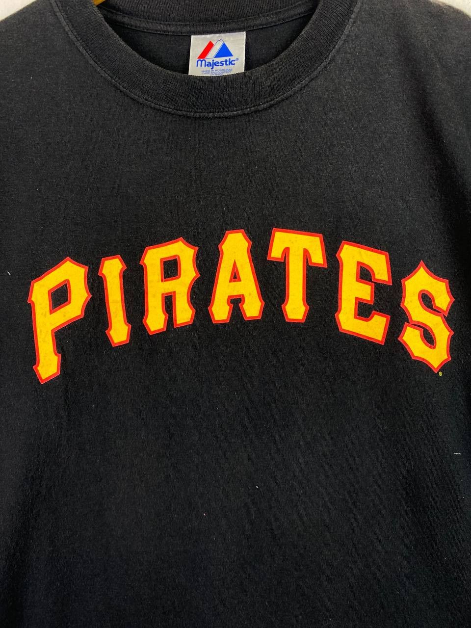 MLB vintage 90s pirates mlb tee sunfaded Size US L / EU 52-54 / 3 - 3 Thumbnail