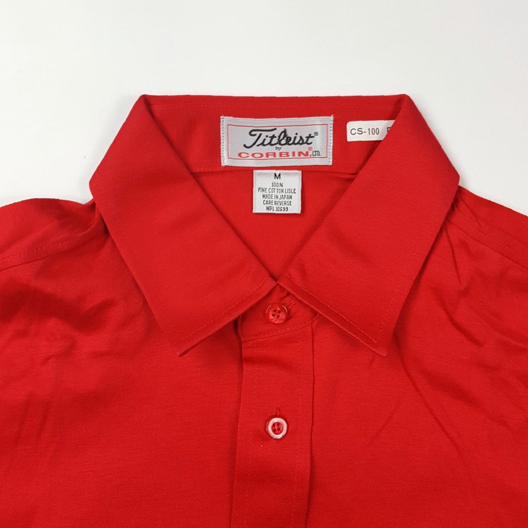 Titleist VINTAGE Titleist Golf Polo Shirt Men M Red Collared PGA Pullover Short Sleeve Knit Cotton Baseball? Size US M / EU 48-50 / 2 - 3 Thumbnail